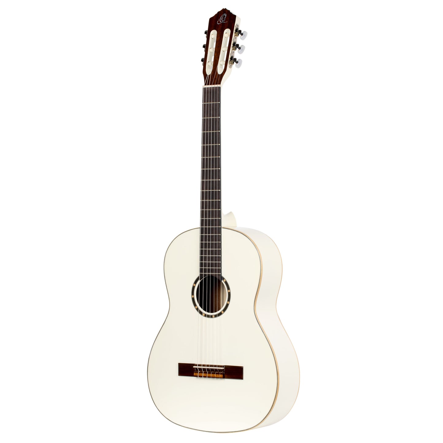 Ortega Family Series R121SNWH - Spruce Top Slim Neck Classical Guitar - White inc. Bag