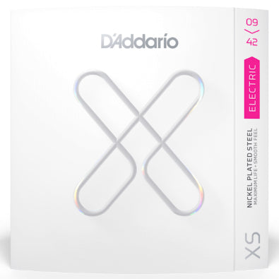 D'Addario XS Nickel Coated Electric Guitar Strings (.009 - .042) Super Light