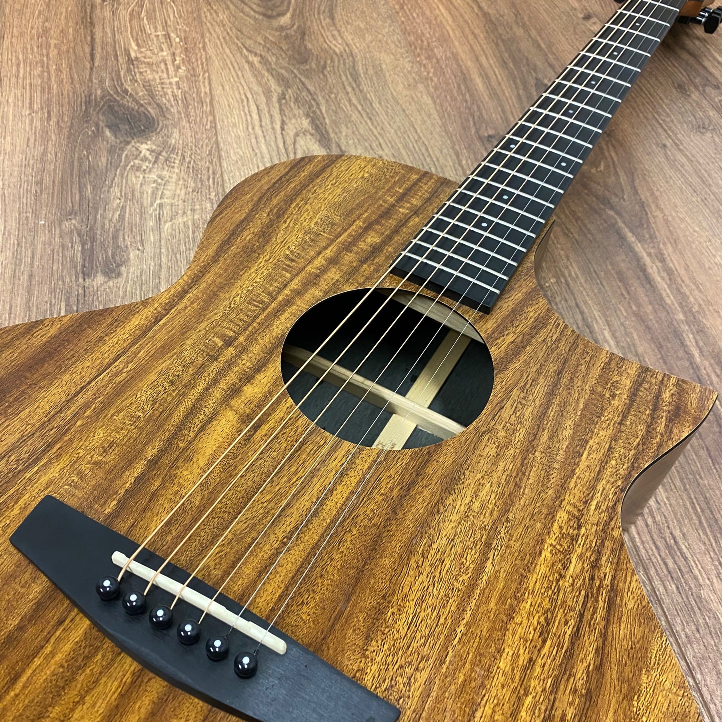 Pre-Owned Enya EA-X1CE Cutaway Electro-Acoustic - Koa