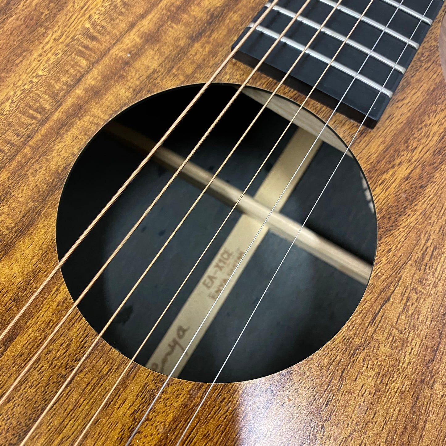 Pre-Owned Enya EA-X1CE Cutaway Electro-Acoustic - Koa