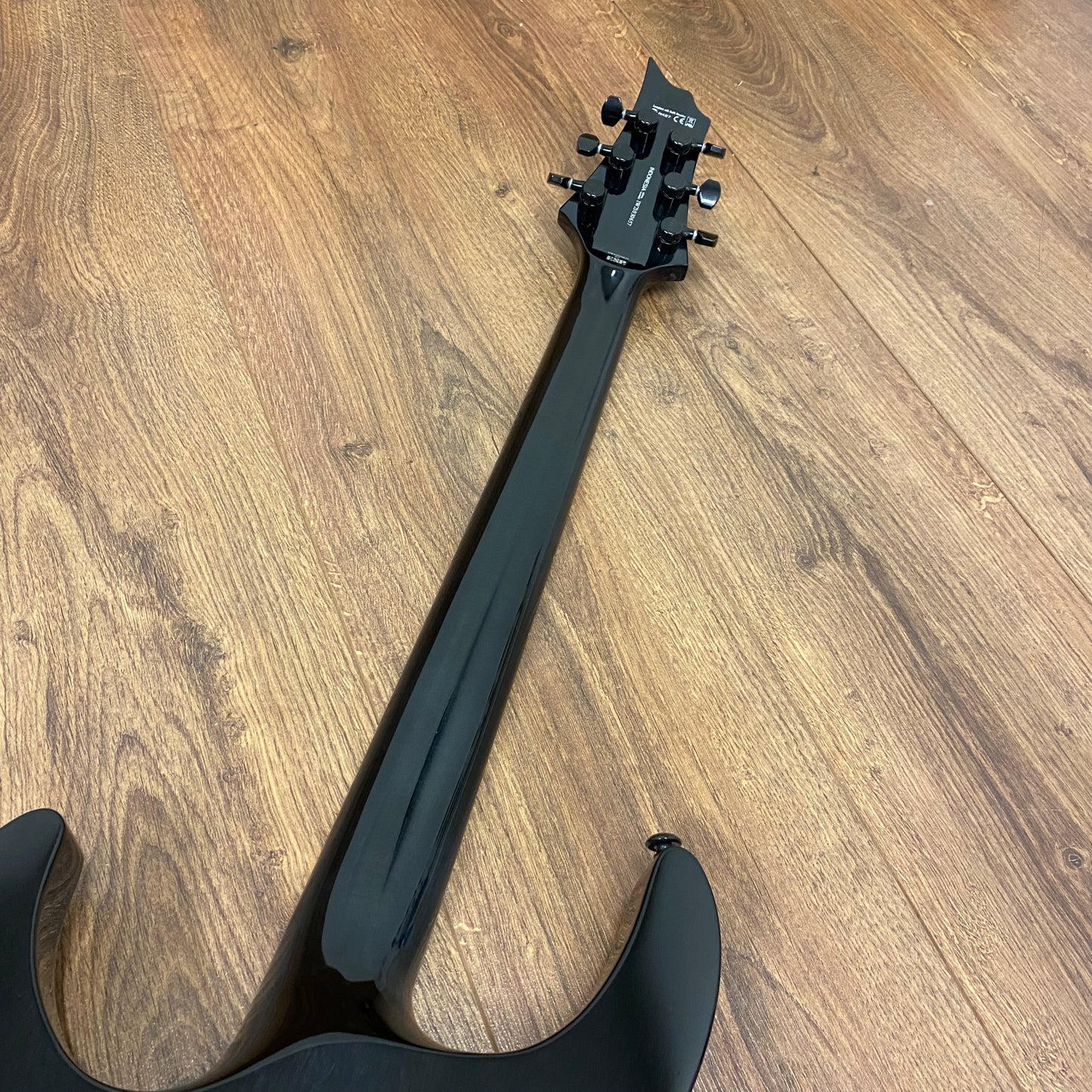 Pre-Owned ESP LTD H-1001 QM - See Thru Black
