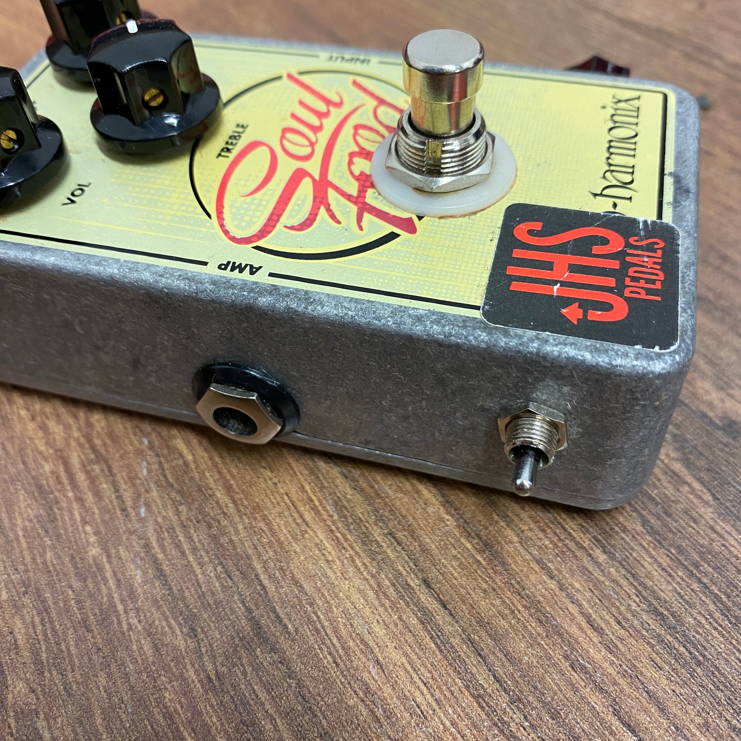 Pre-Owned Electro-Harmonix Soul Food JHS Meat and 3 Overdrive Pedal