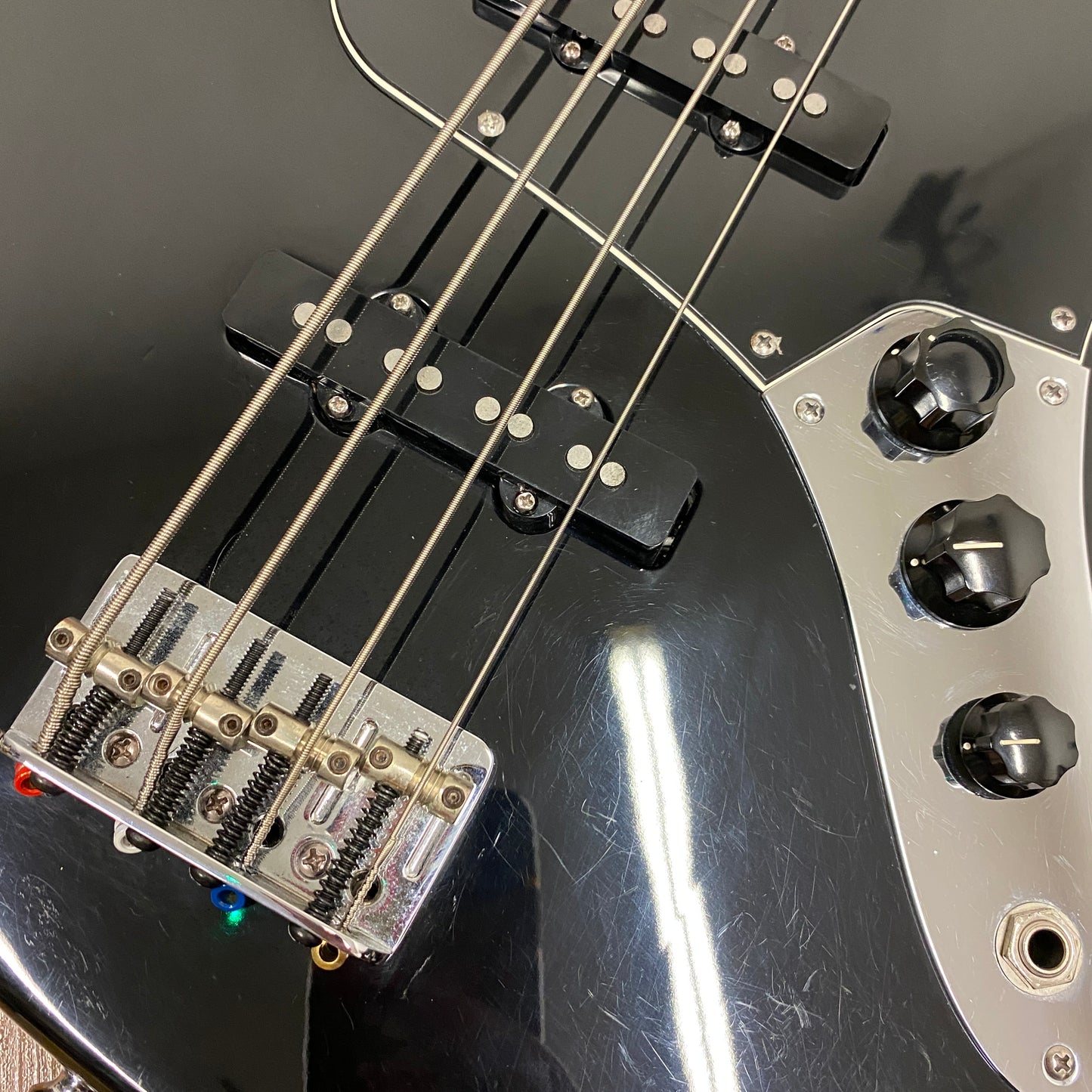 Pre-Owned Fender American S1 Jazz Bass - Black - 2004
