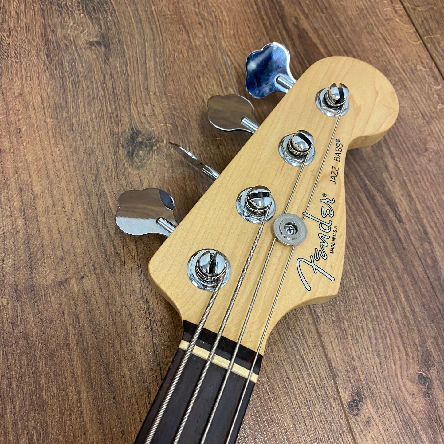 Pre-Owned Fender American S1 Jazz Bass - Black - 2004