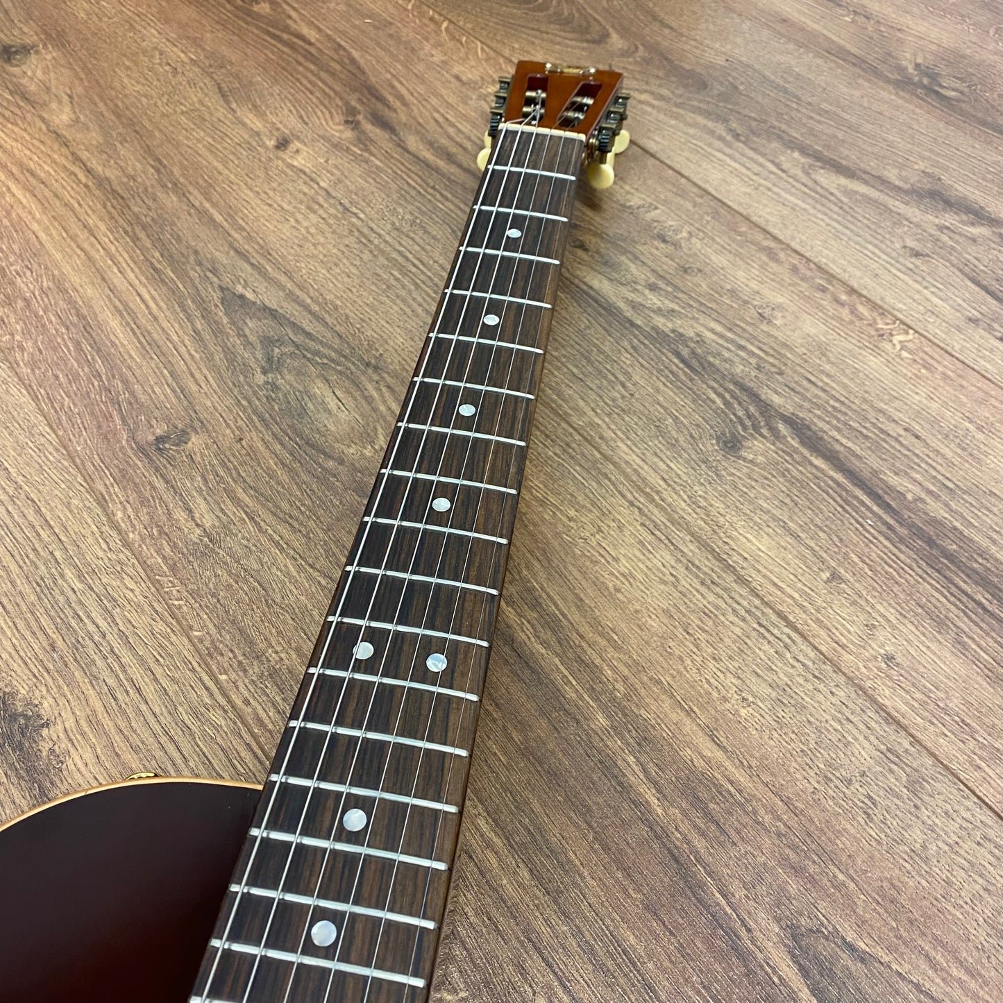 Pre-Owned B&G Guitars Little Sister Crossroad P90 - Tobacco Burst