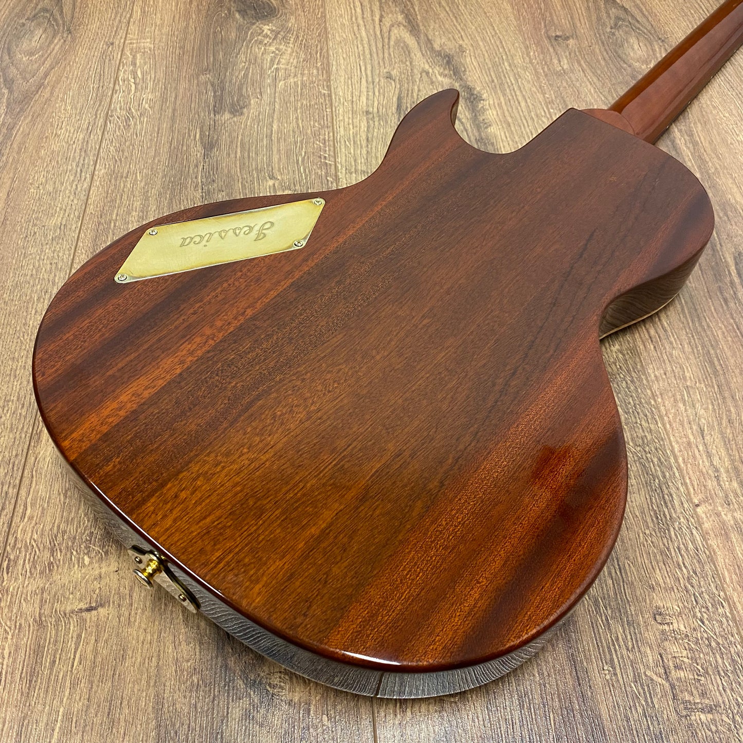 Pre-Owned B&G Guitars Little Sister Crossroad P90 - Tobacco Burst