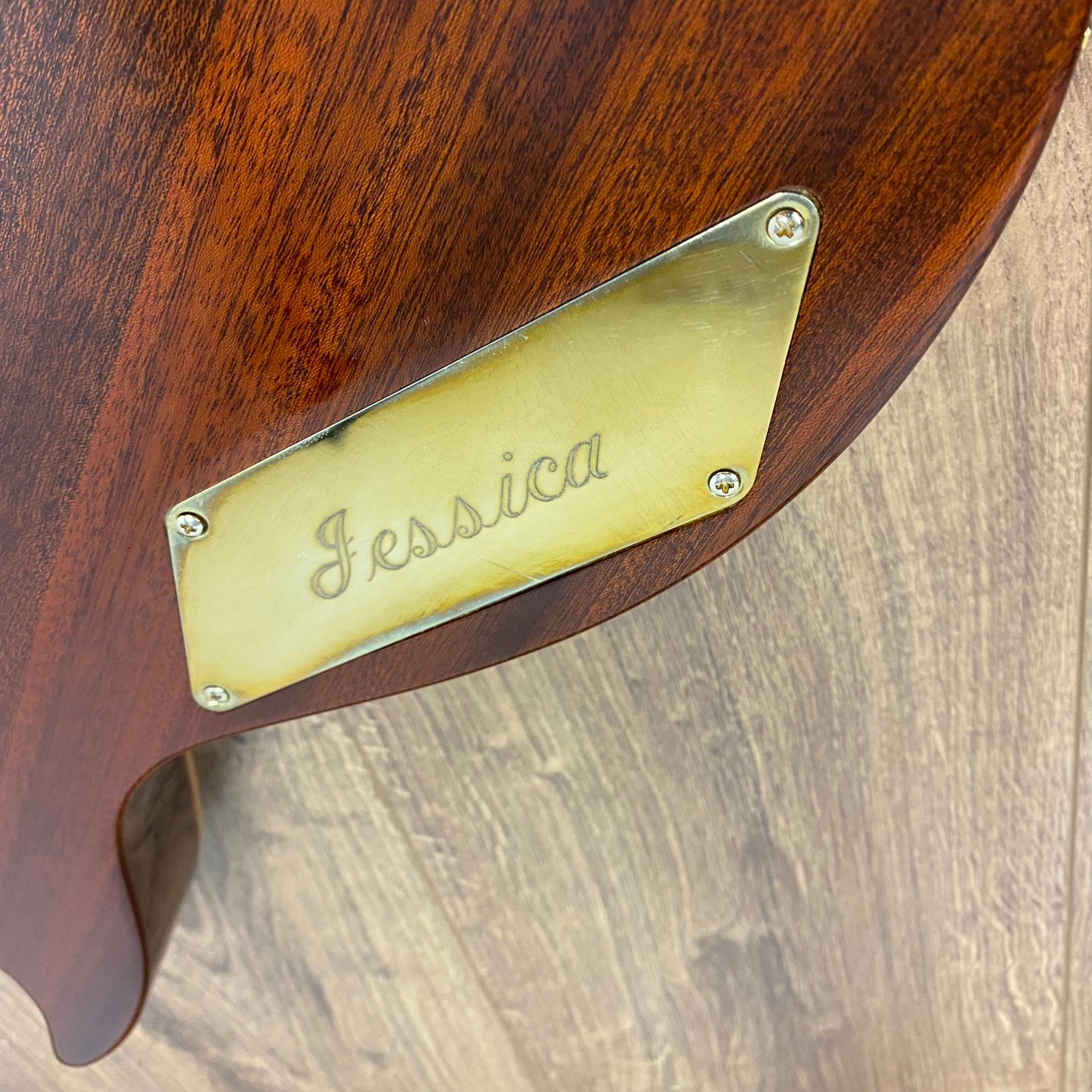 Pre-Owned B&G Guitars Little Sister Crossroad P90 - Tobacco Burst