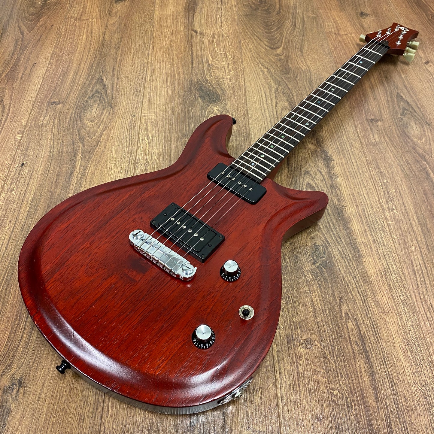 Pre-Owned JJ Jewel w/ Bareknuckle Nantucket P90s - Cherry Red