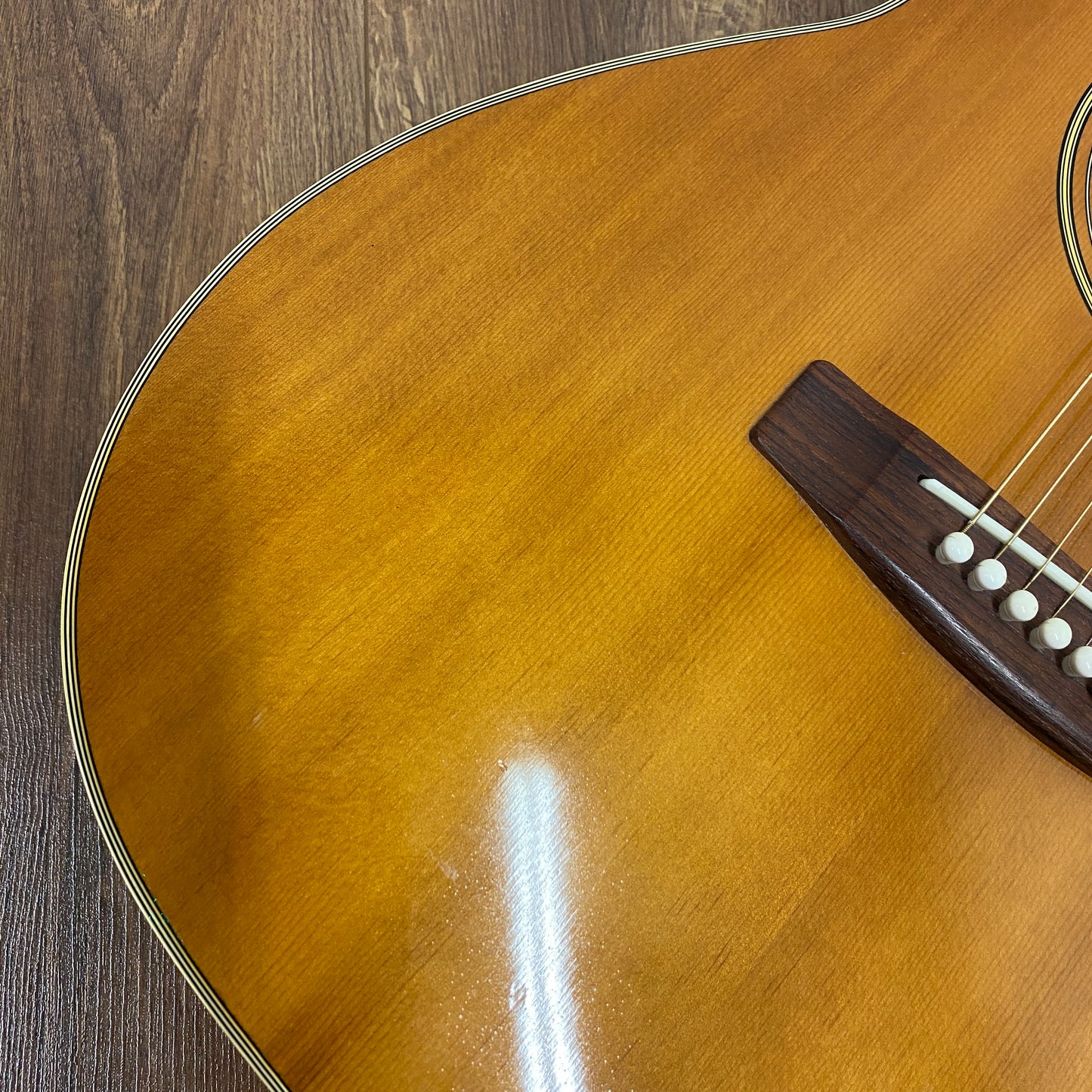 Pre-Owned Yamaha FG-200 Acoustic - Natural - 1973