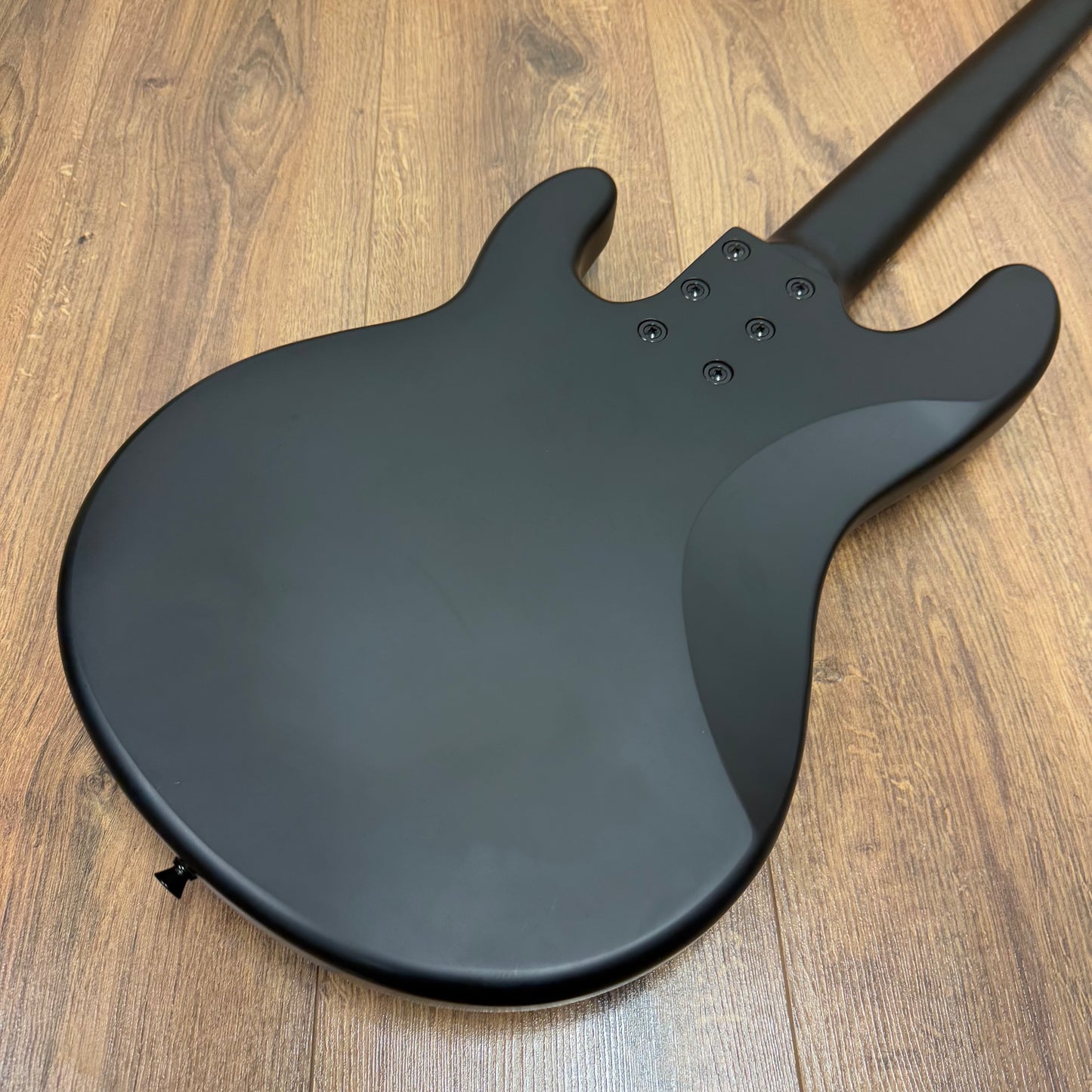 Pre-Owned Harley Benton MB-5 SBK Deluxe Series 5-String Bass - Satin Black