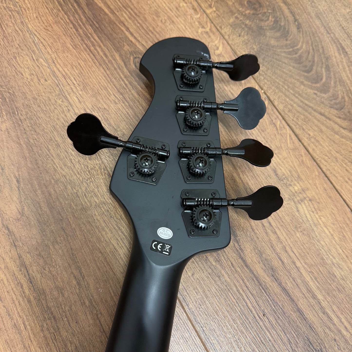 Pre-Owned Harley Benton MB-5 SBK Deluxe Series 5-String Bass - Satin Black