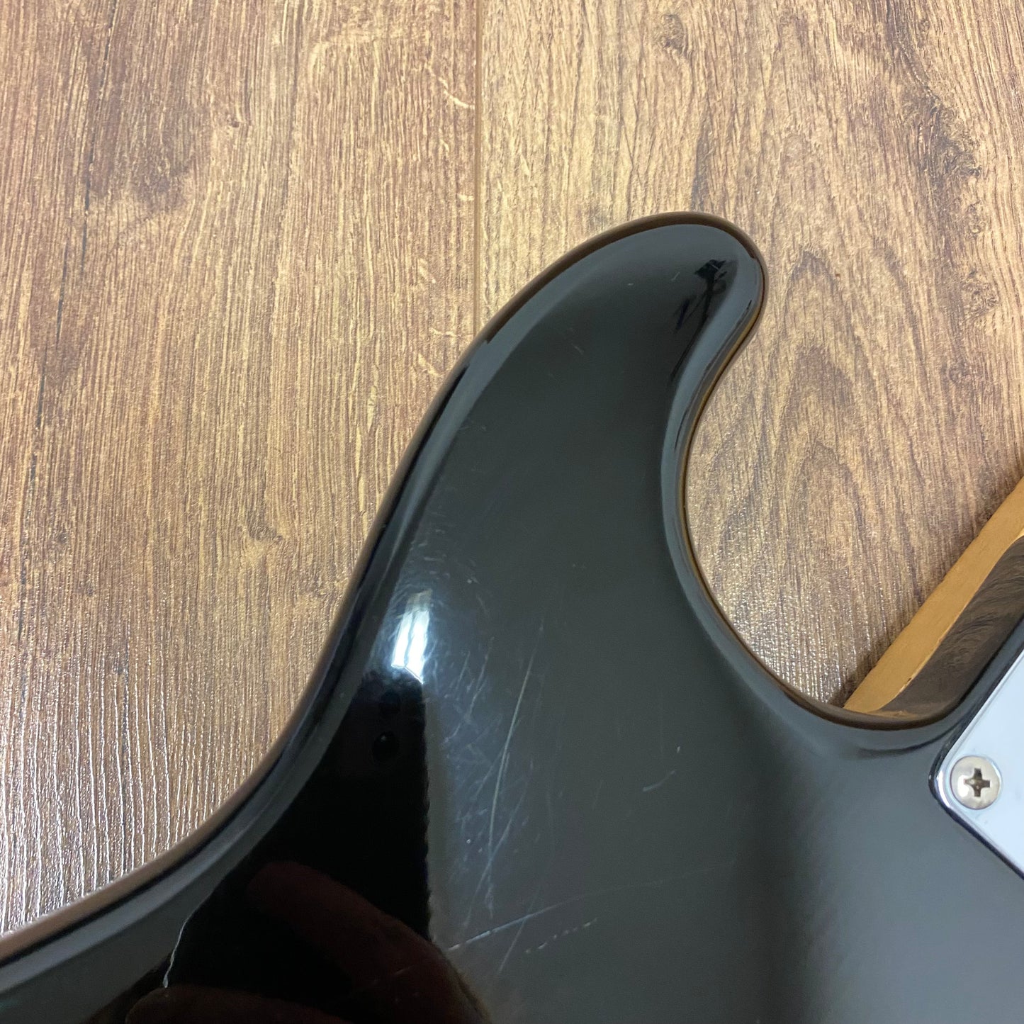Pre-Owned Squier MIJ Silver Series Stratocaster - Black - 1990
