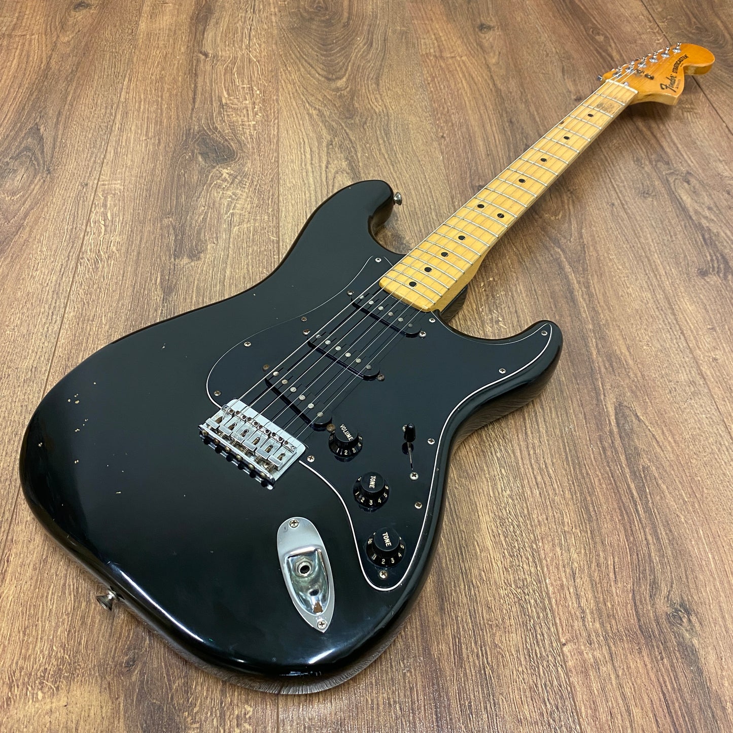 Pre-Owned Fender Hardtail Stratocaster - Black - 1979 / 81