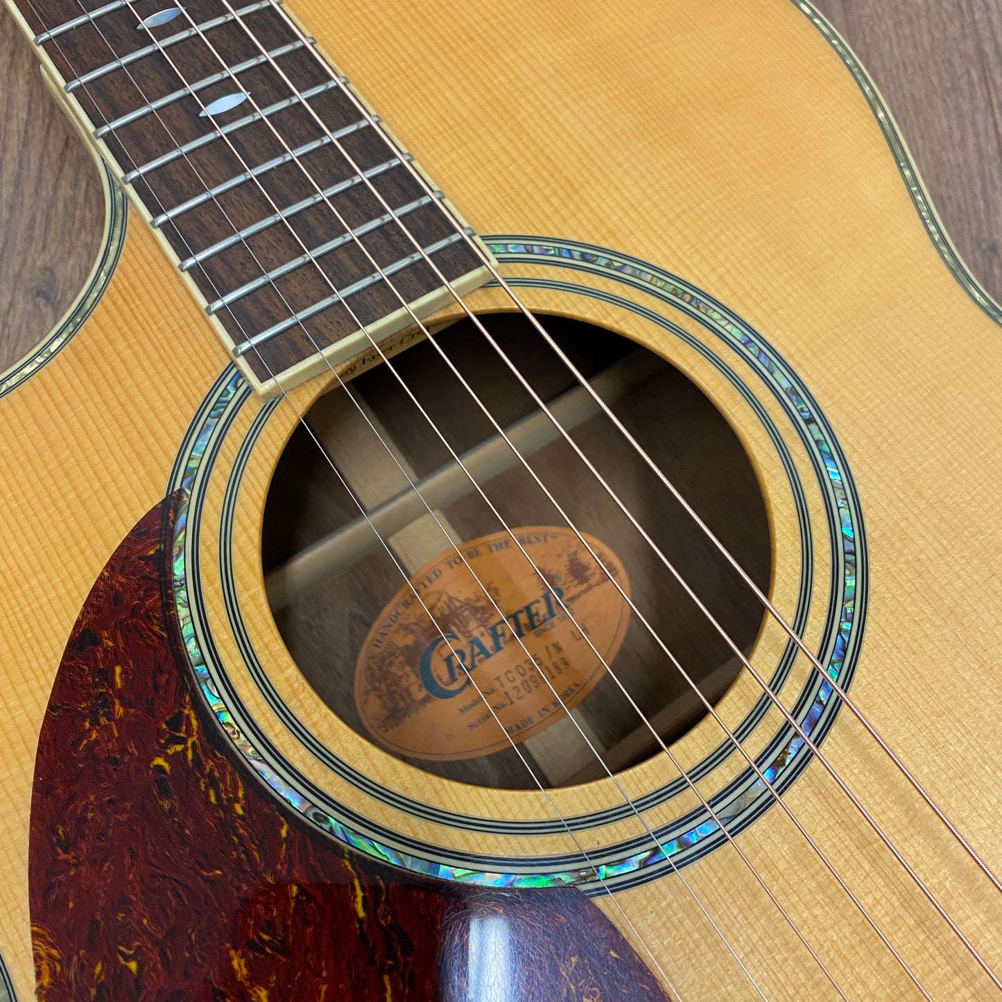 Pre-Owned Crafter TC 035/N Electro-Acoustic - Left Handed - Natural