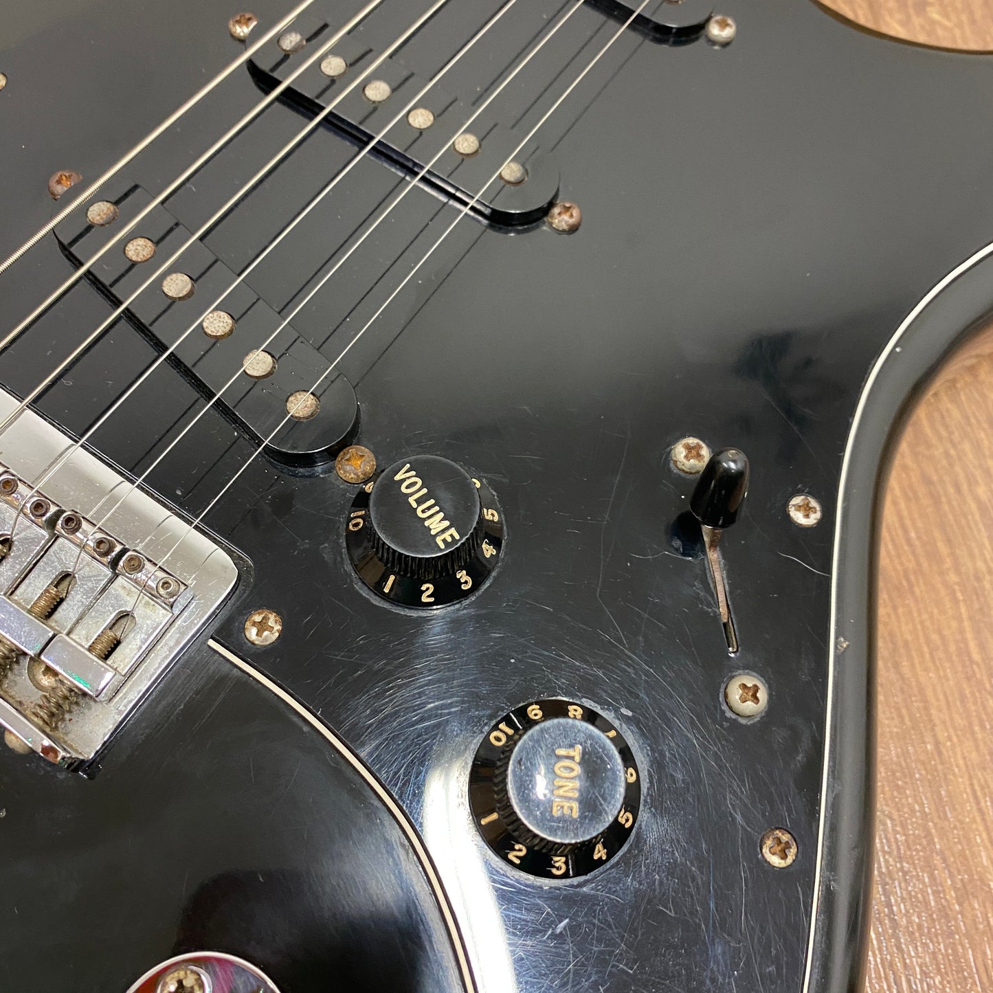 Pre-Owned Fender Hardtail Stratocaster - Black - 1979 / 81