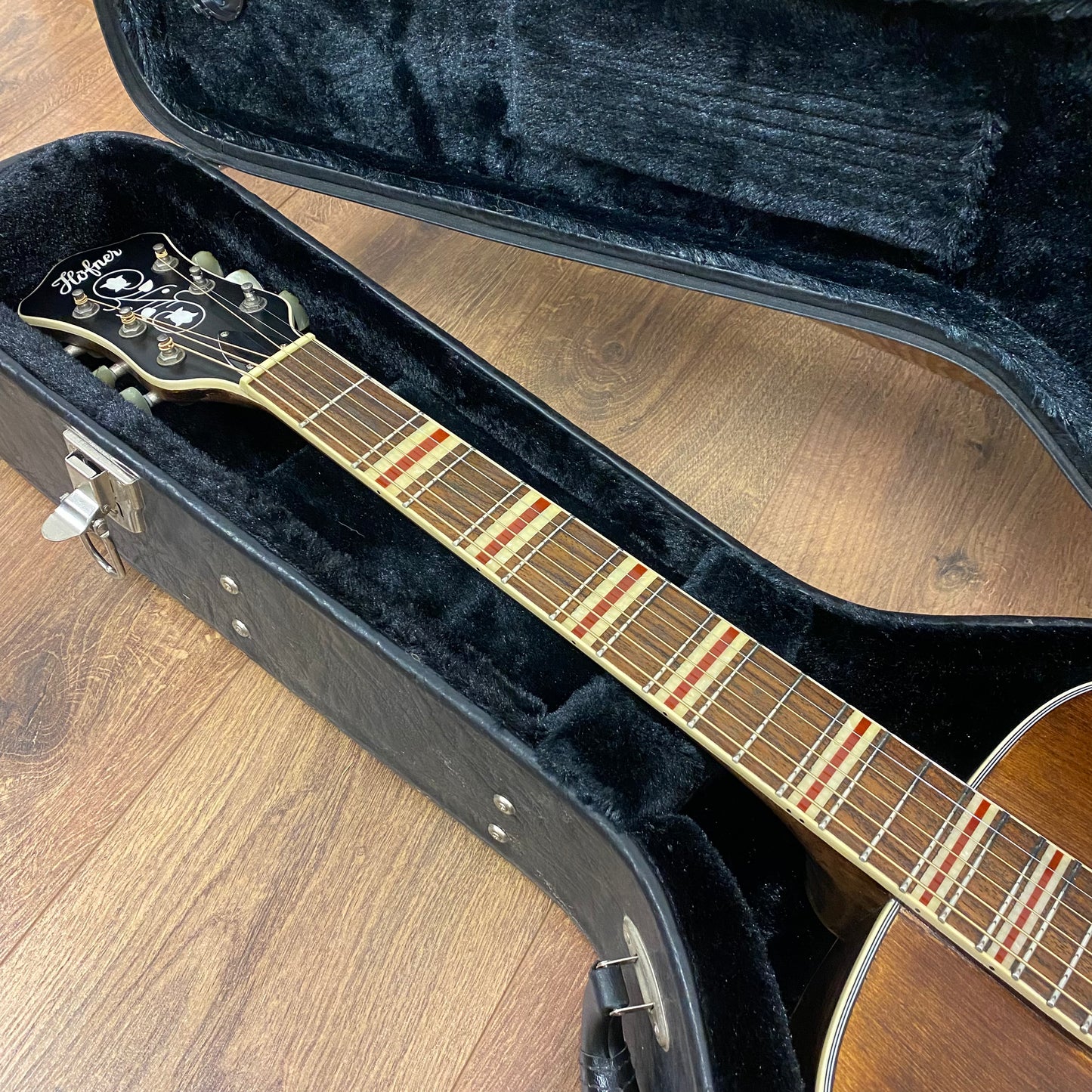 Pre-Owned Hofner HCT-RG-VN Resonator - Antique Natural