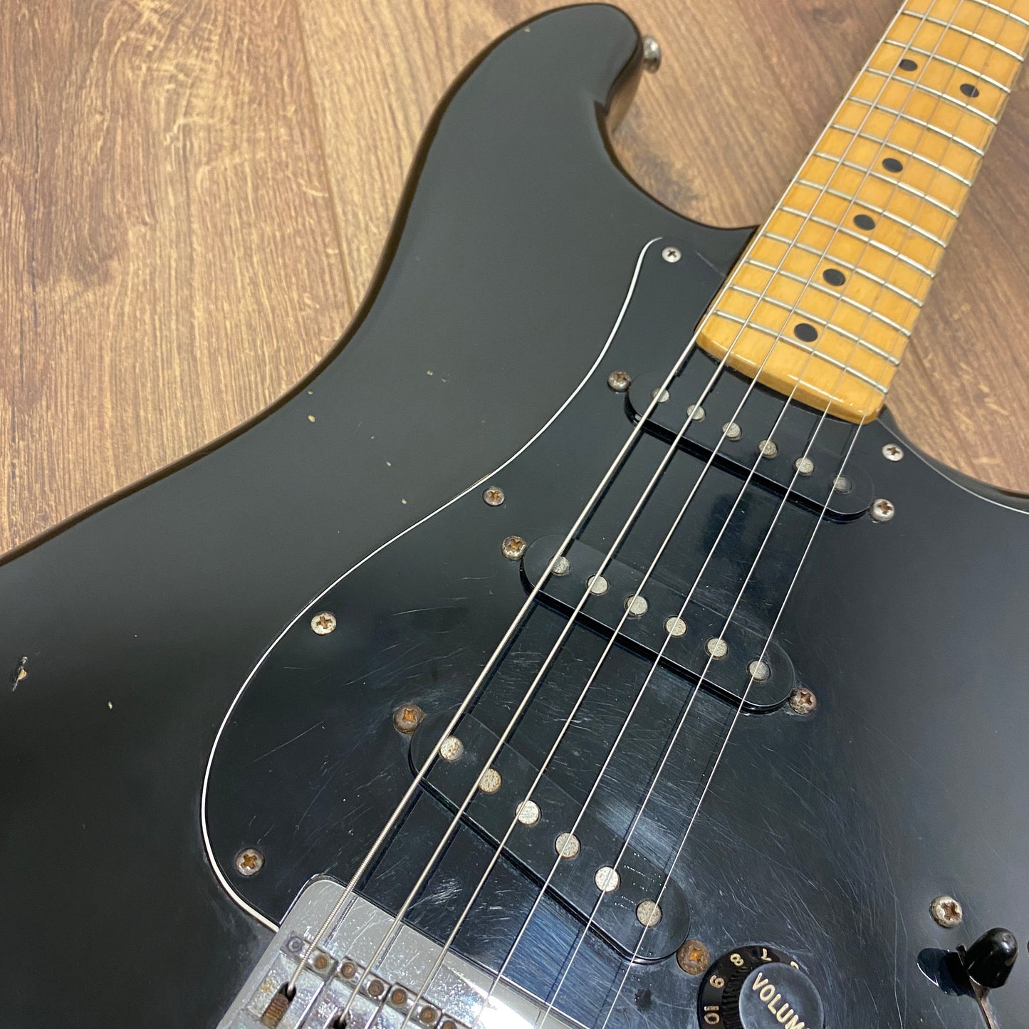 Pre-Owned Fender Hardtail Stratocaster - Black - 1979 / 81