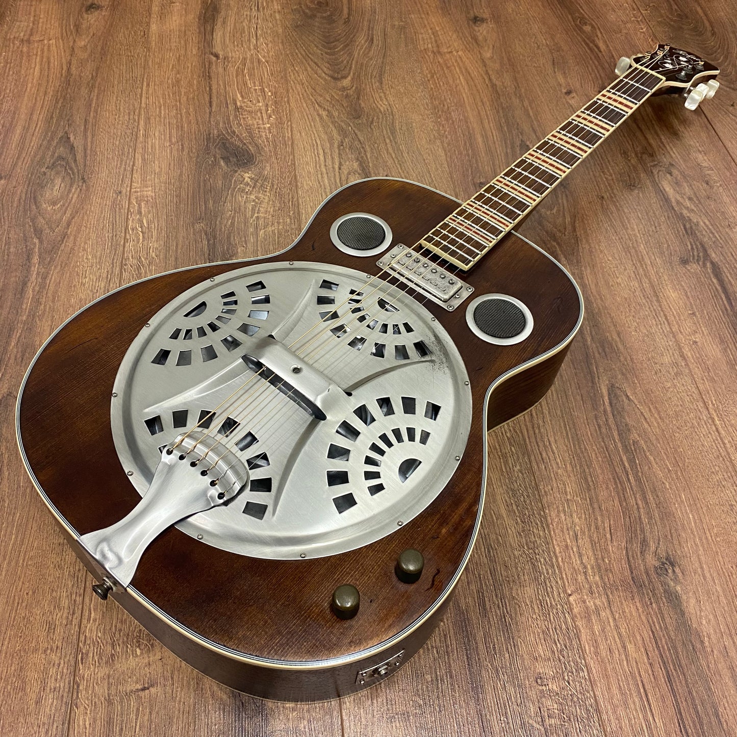 Pre-Owned Hofner HCT-RG-VN Resonator - Antique Natural