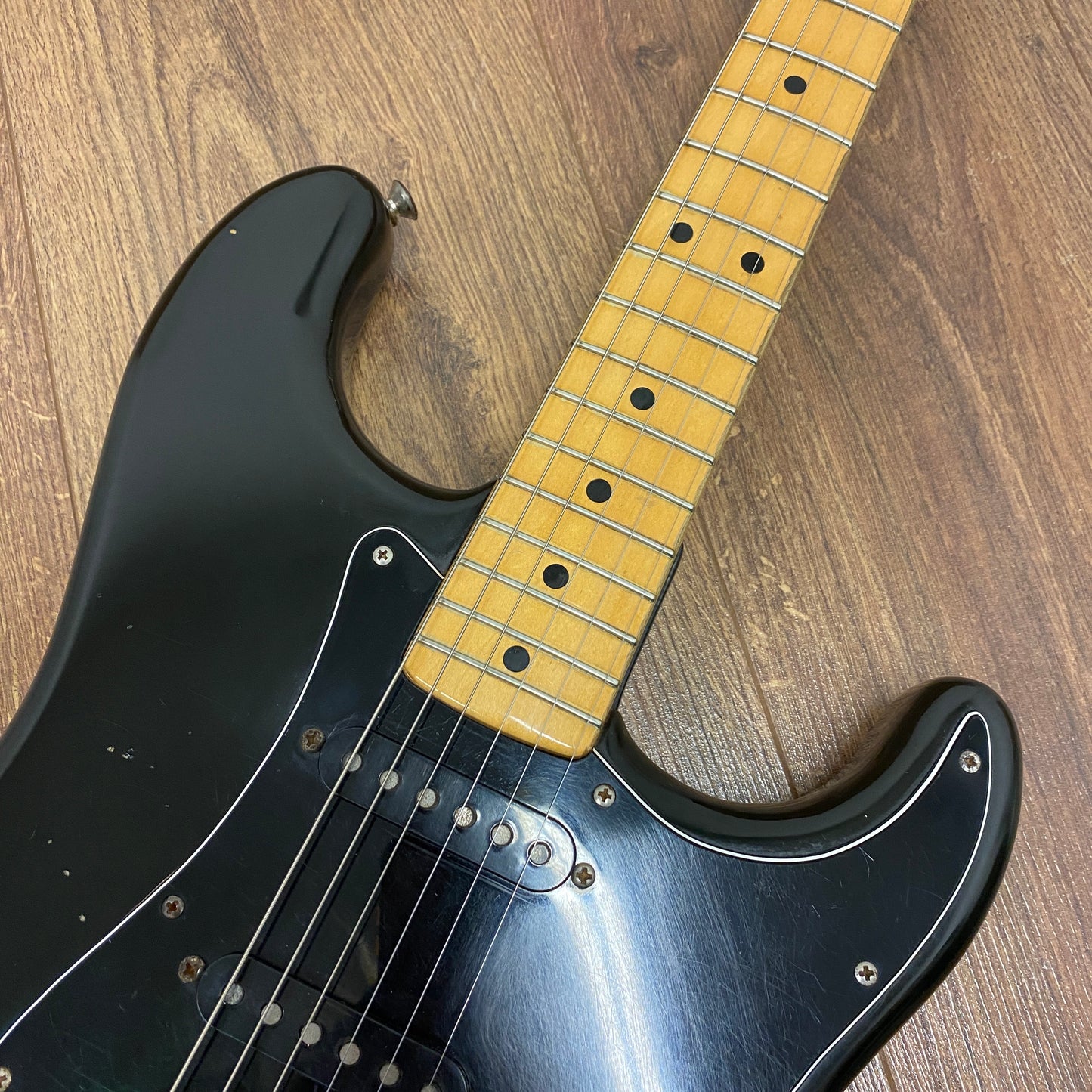 Pre-Owned Fender Hardtail Stratocaster - Black - 1979 / 81