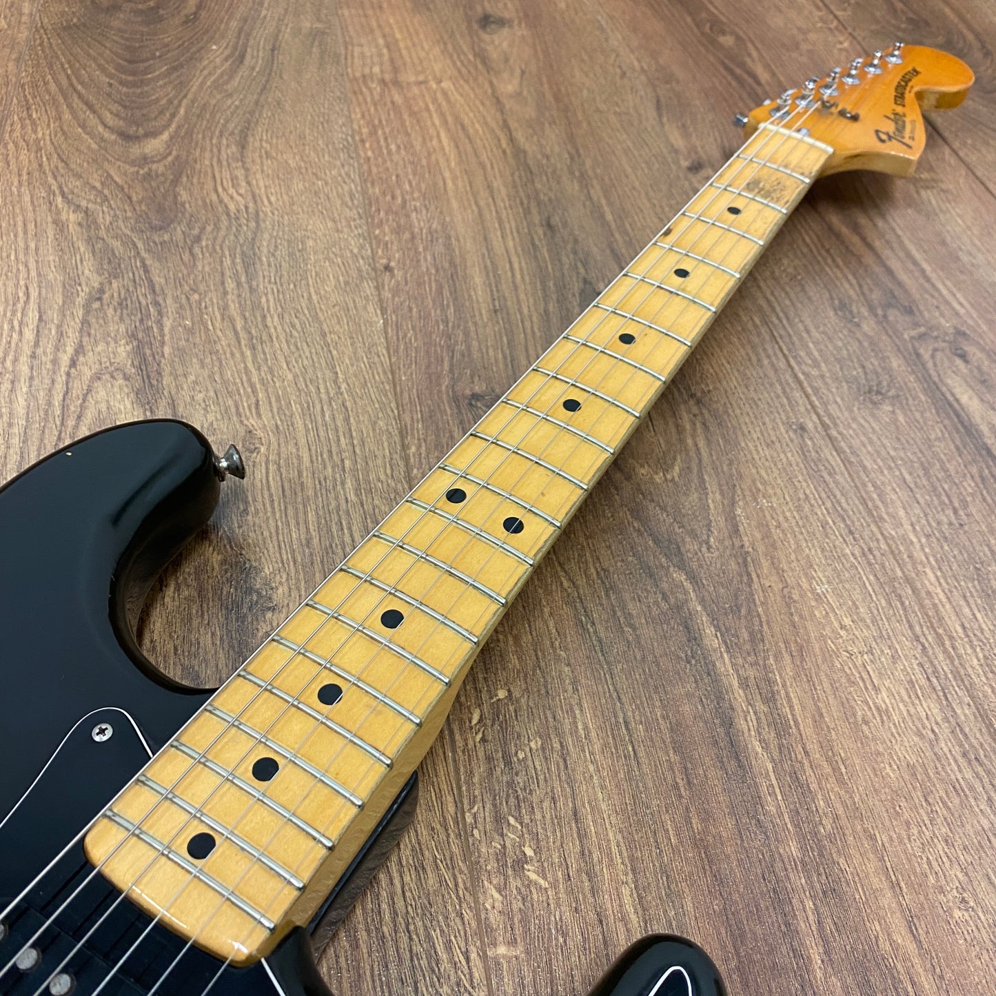 Pre-Owned Fender Hardtail Stratocaster - Black - 1979 / 81