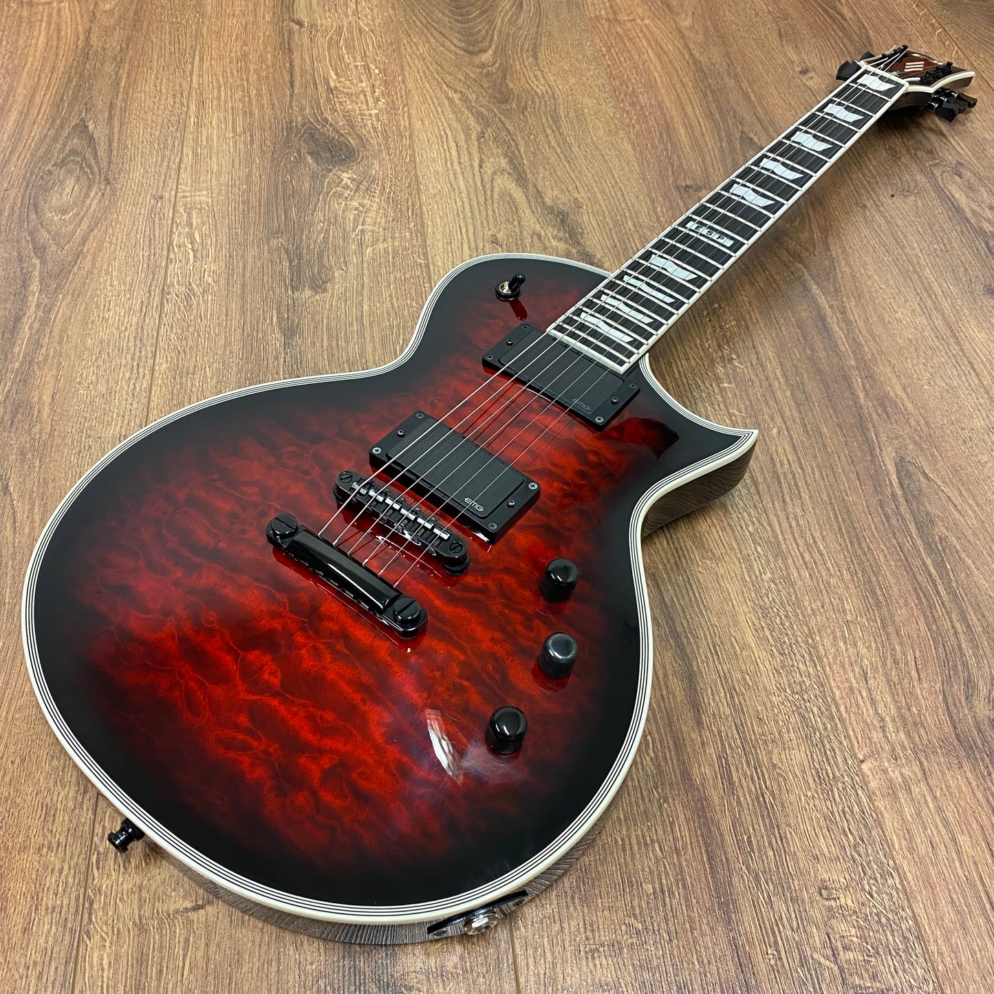 Pre-Owned ESP E-II Eclipse - See Thru Black Cherry Sunburst