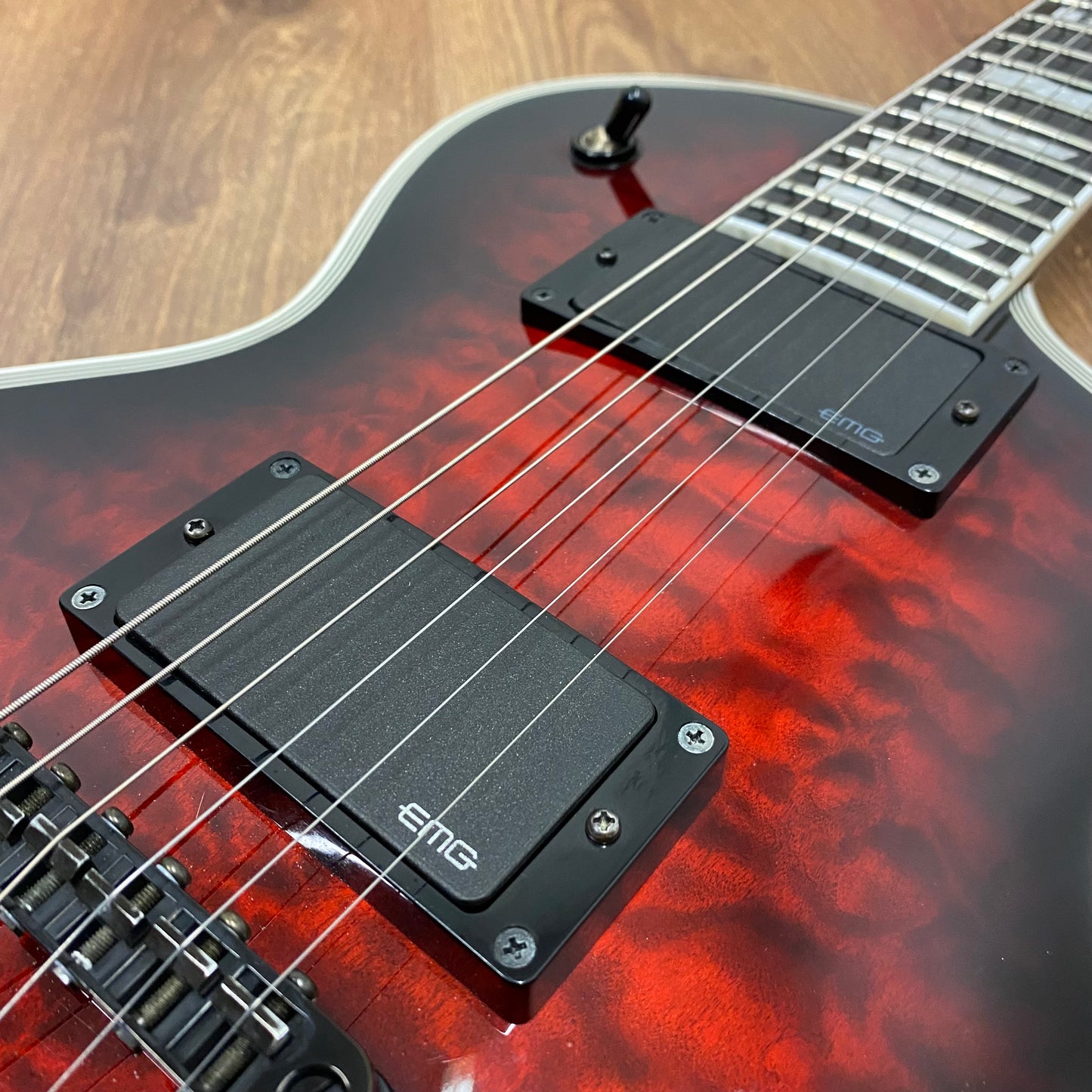 Pre-Owned ESP E-II Eclipse - See Thru Black Cherry Sunburst