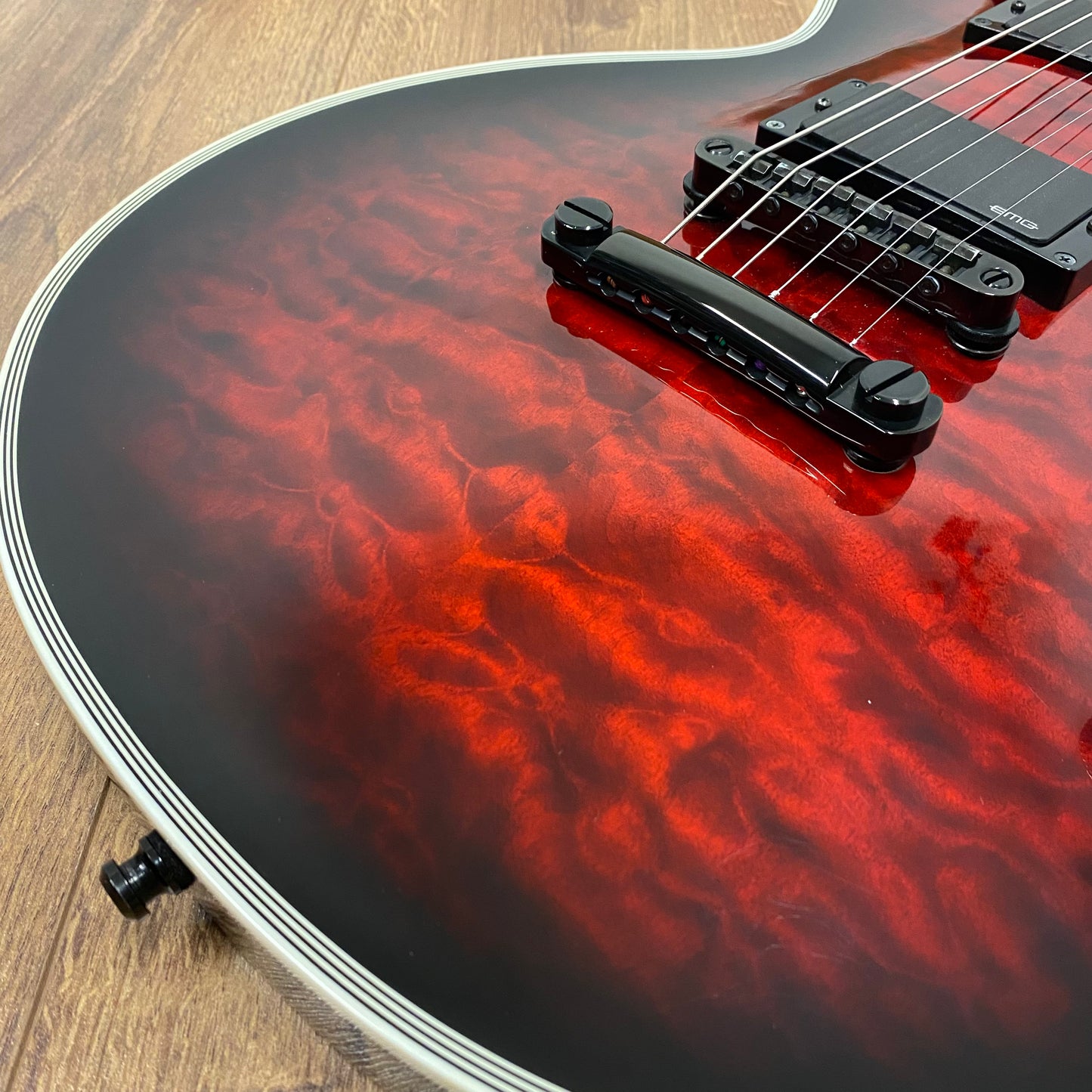 Pre-Owned ESP E-II Eclipse - See Thru Black Cherry Sunburst