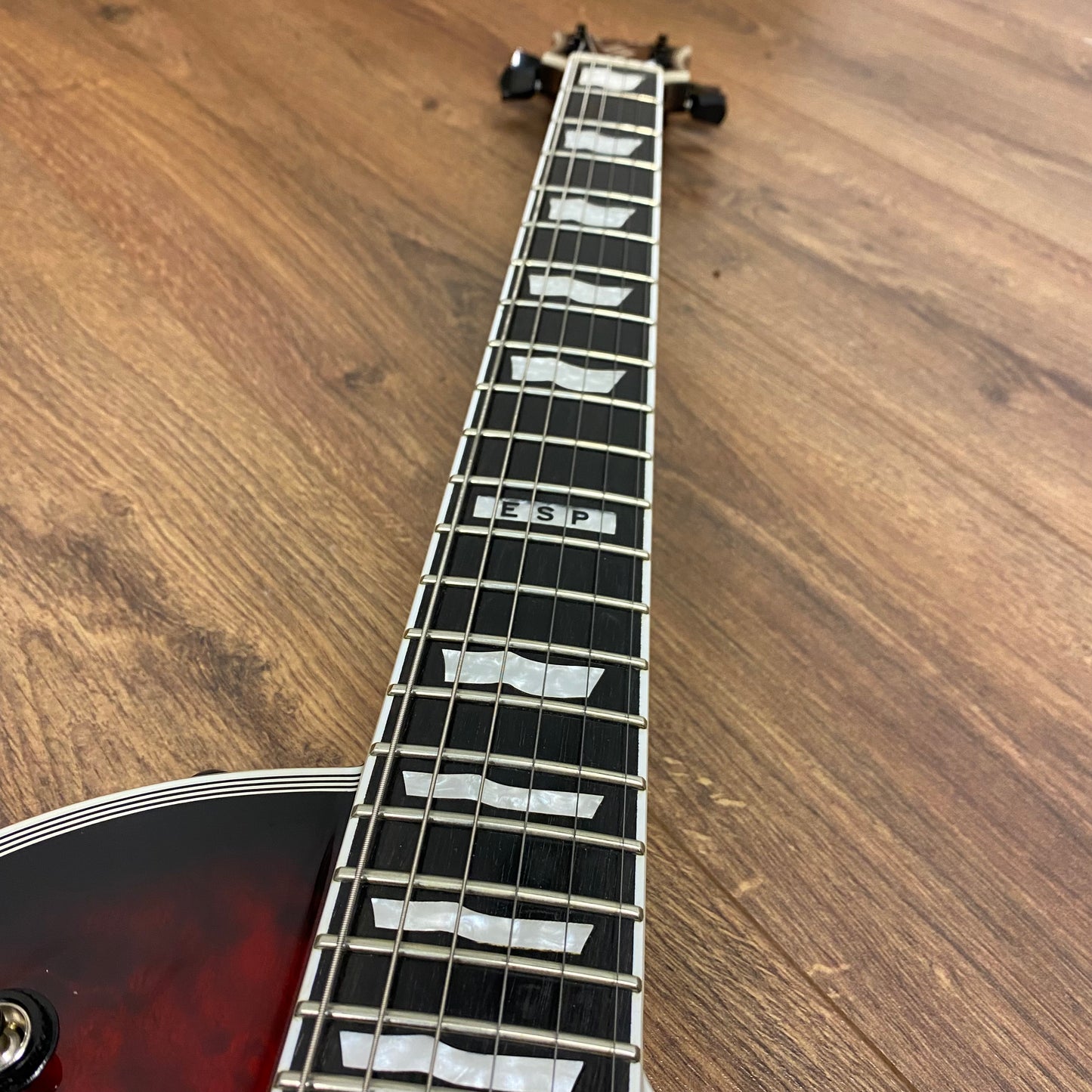 Pre-Owned ESP E-II Eclipse - See Thru Black Cherry Sunburst
