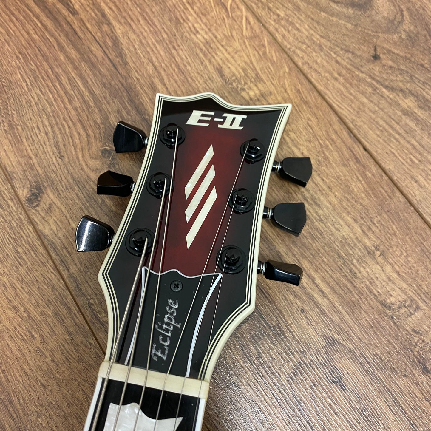Pre-Owned ESP E-II Eclipse - See Thru Black Cherry Sunburst
