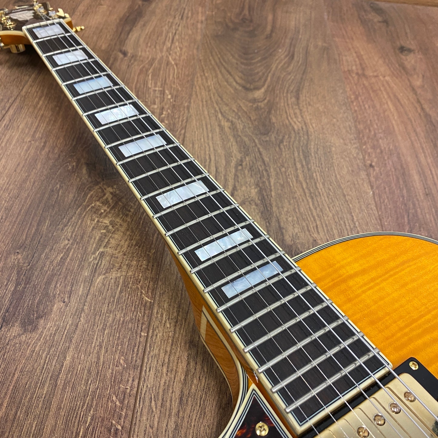 Pre-Owned D'Angelico Excel EX-SS - Left Handed - Vintage Natural