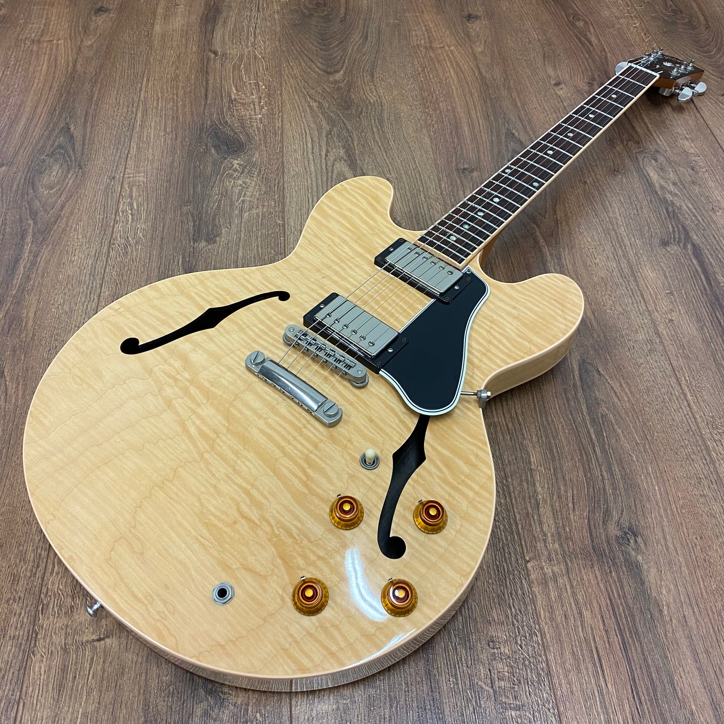 Pre-Owned Gibson ES-335 - Figured Antique Natural - 2013