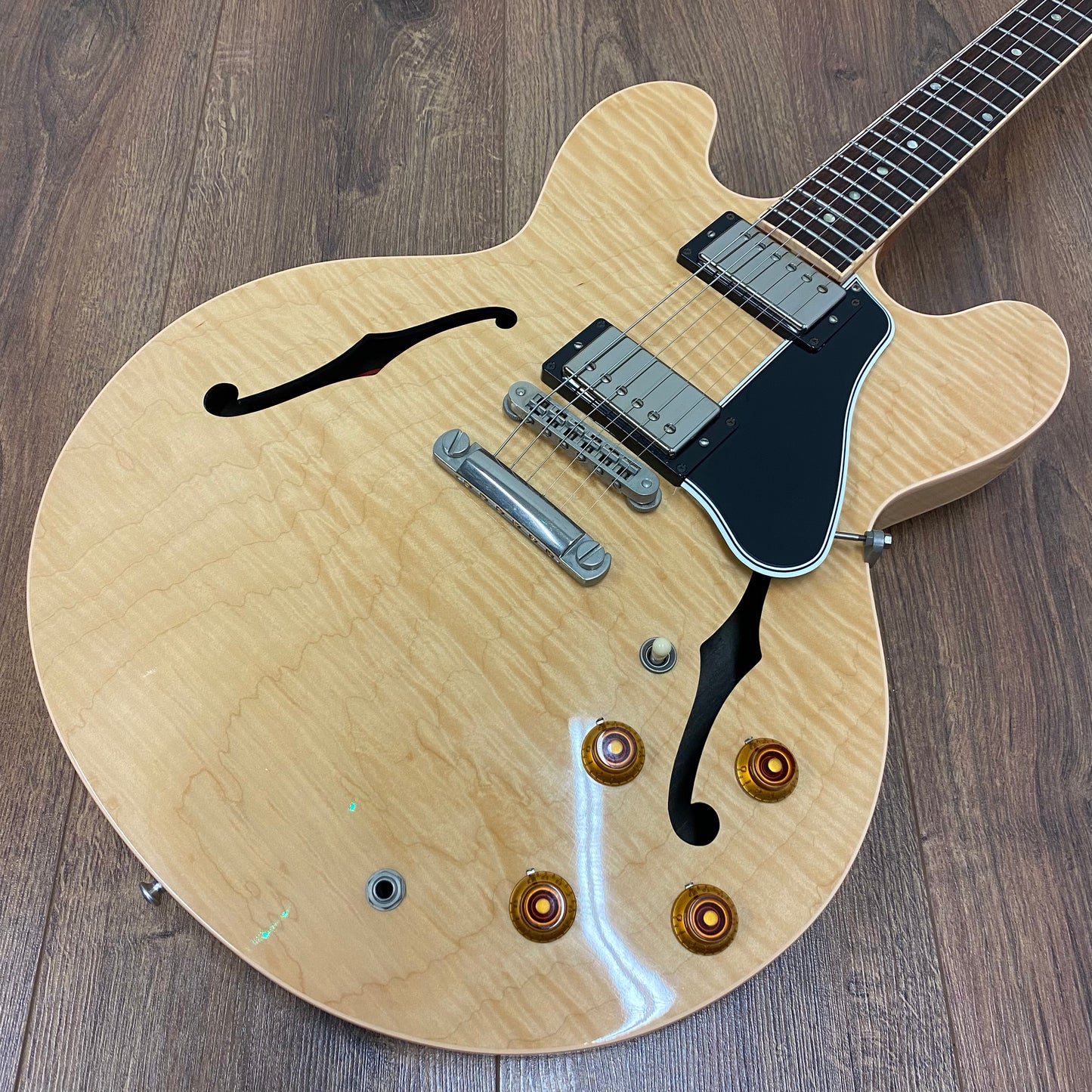 Pre-Owned Gibson ES-335 - Figured Antique Natural - 2013