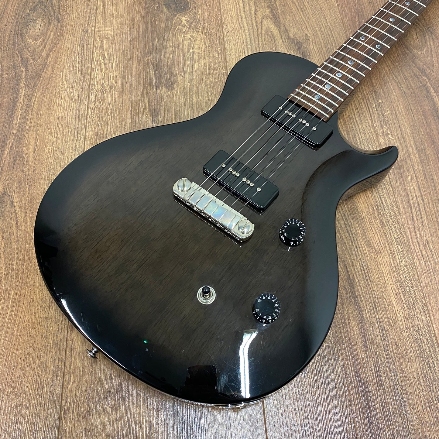 Pre-Owned PRS SE 245 Soapbar - Trans Black