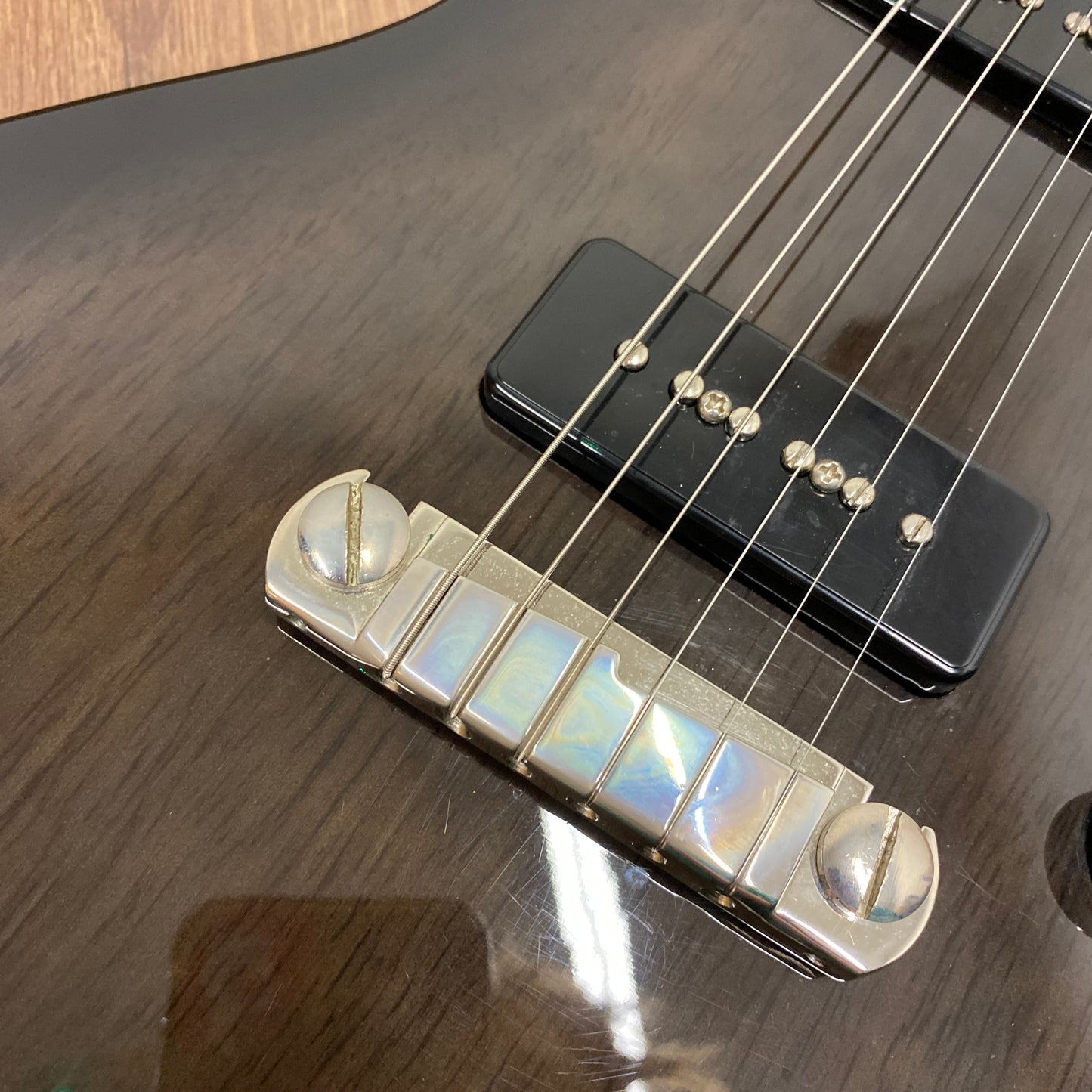 Pre-Owned PRS SE 245 Soapbar - Trans Black