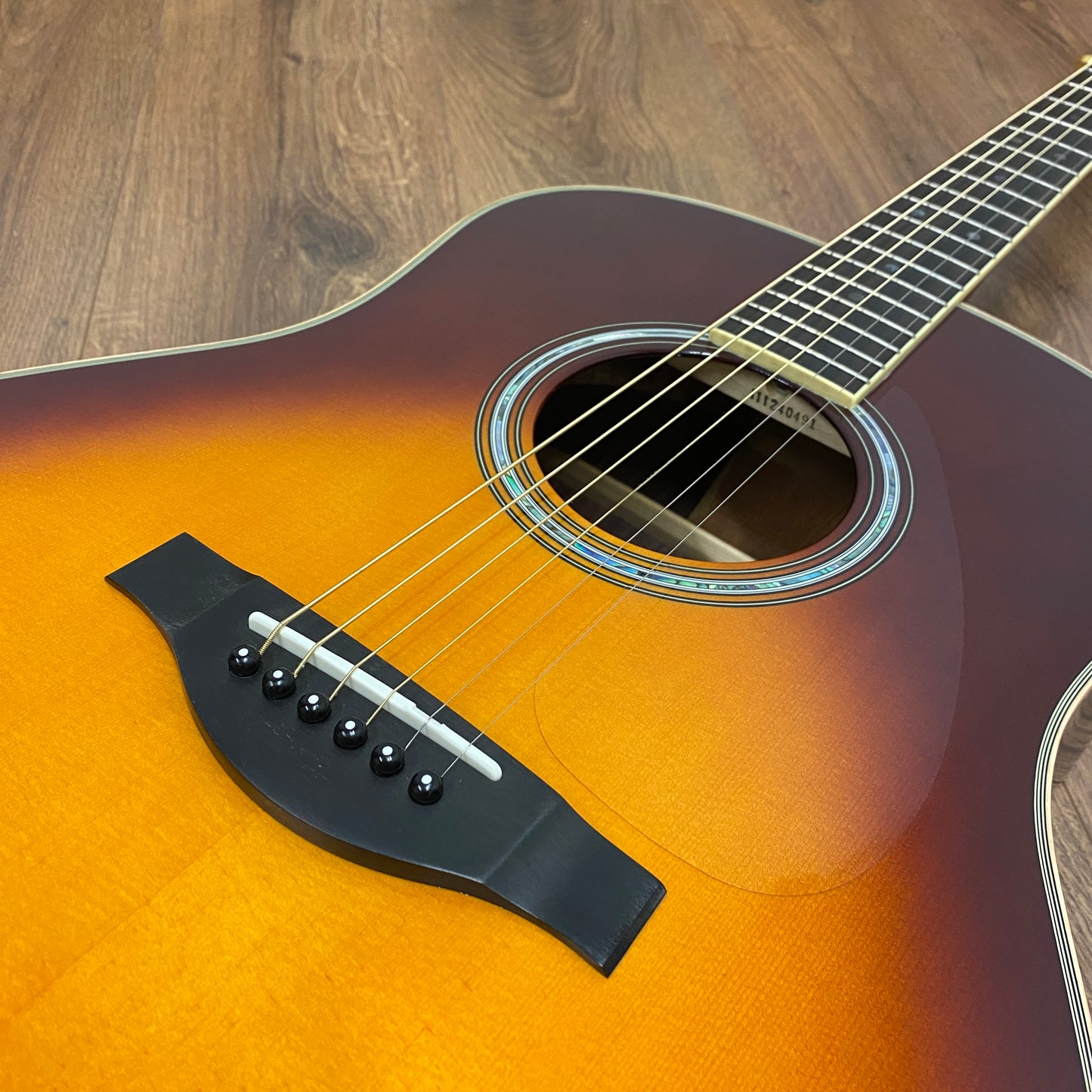 Pre-Owned Yamaha LL-TA Transacoustic - Brown Sunburst