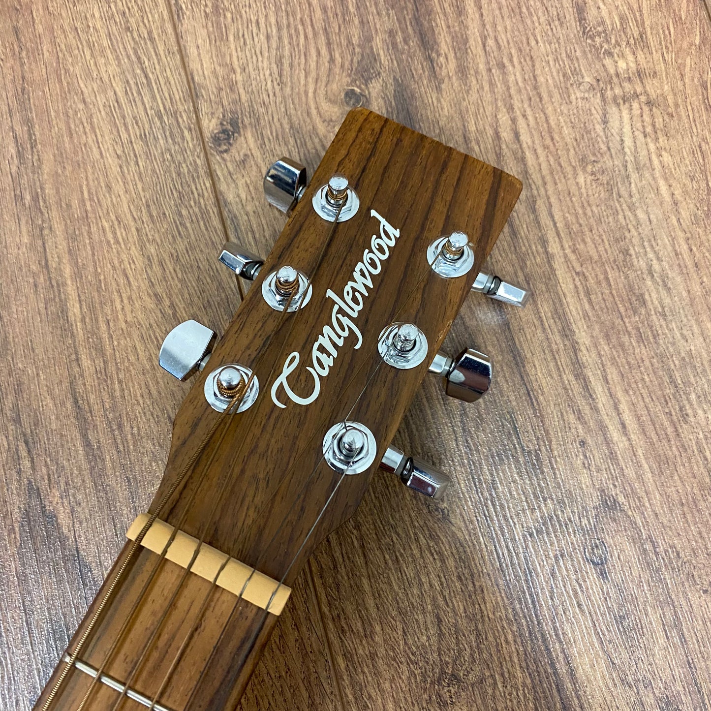 Pre-Owned Tanglewood Winterleaf TW2 T Travel Guitar - Natural