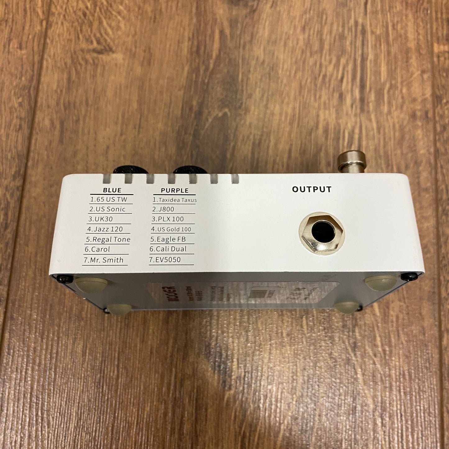 Pre-Owned Mooer Model X X2 Preamp Pedal