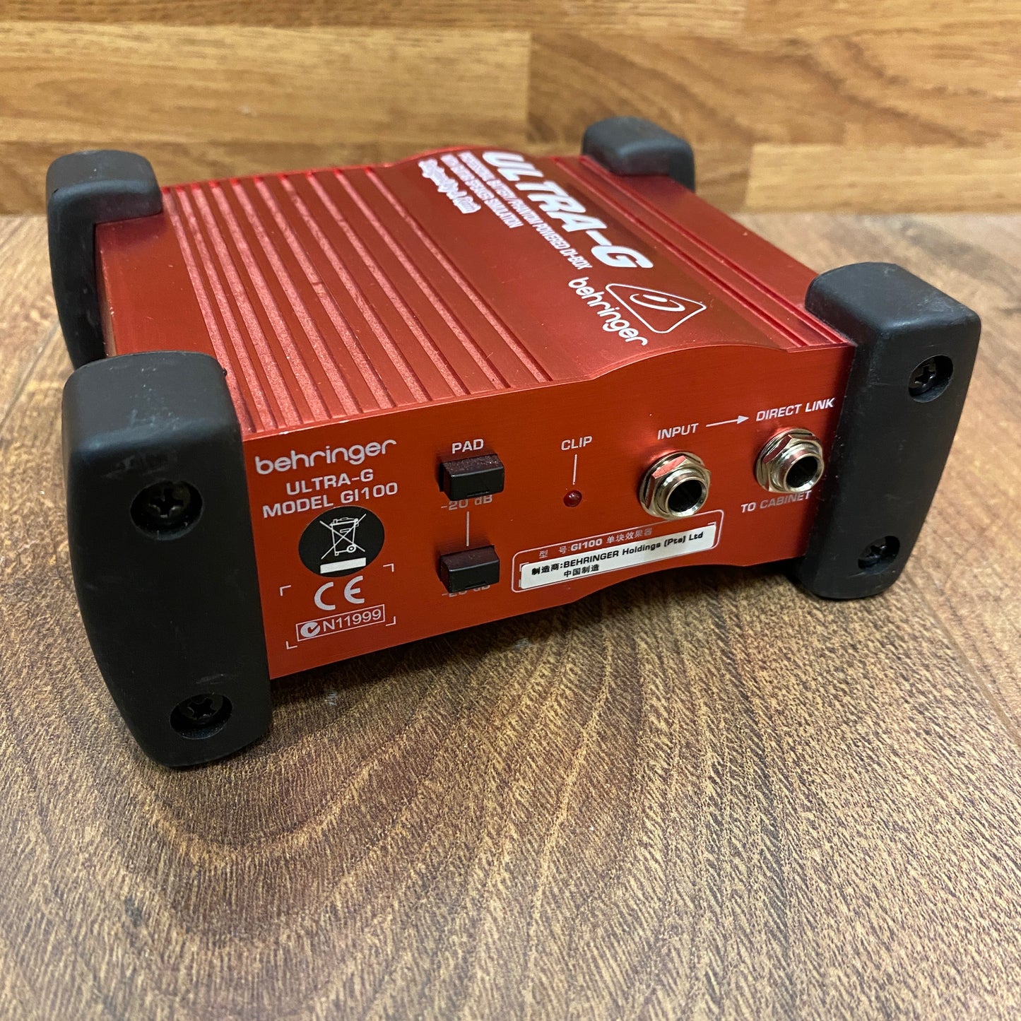 Pre-Owned Behringer ULTRA-G GI100 Active DI Box