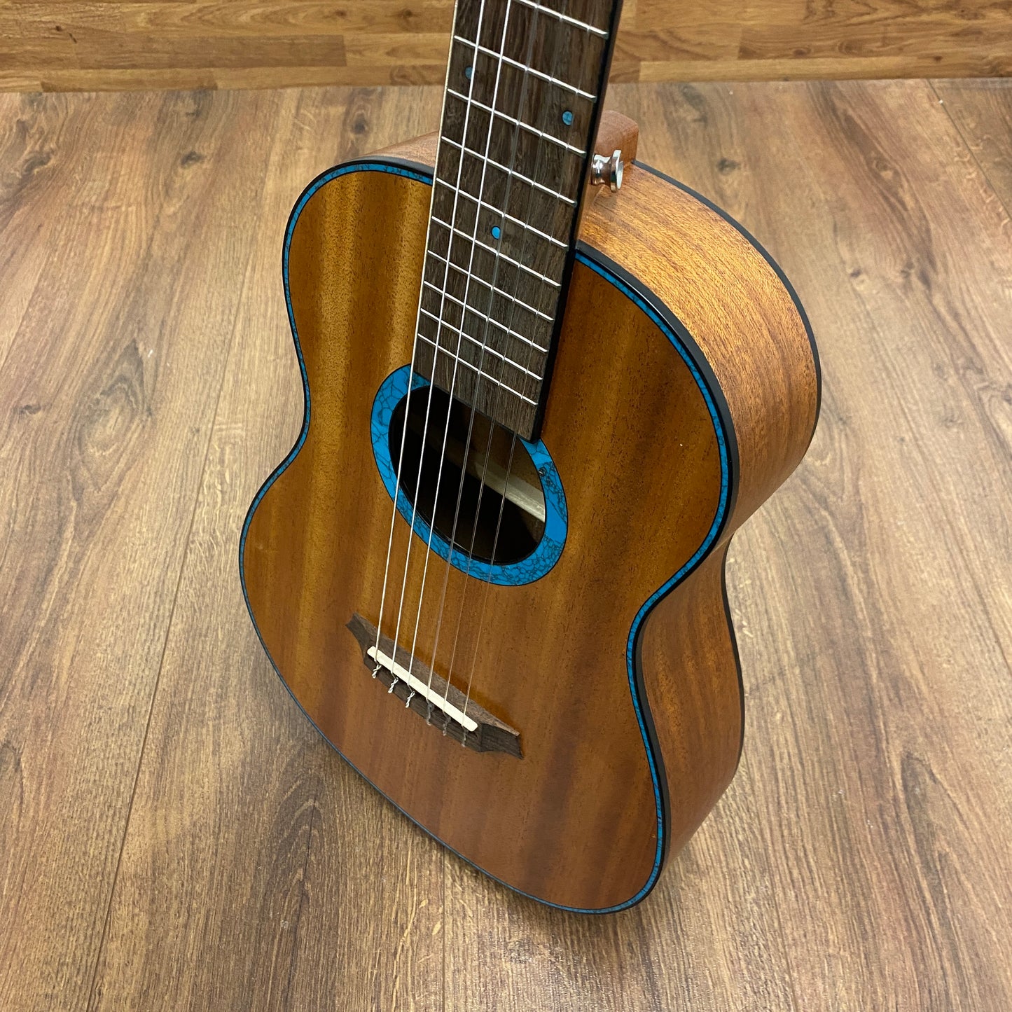 Pre-Owned Cordoba Mini II Santa Fe - Reconstituted Turquoise Mahogany