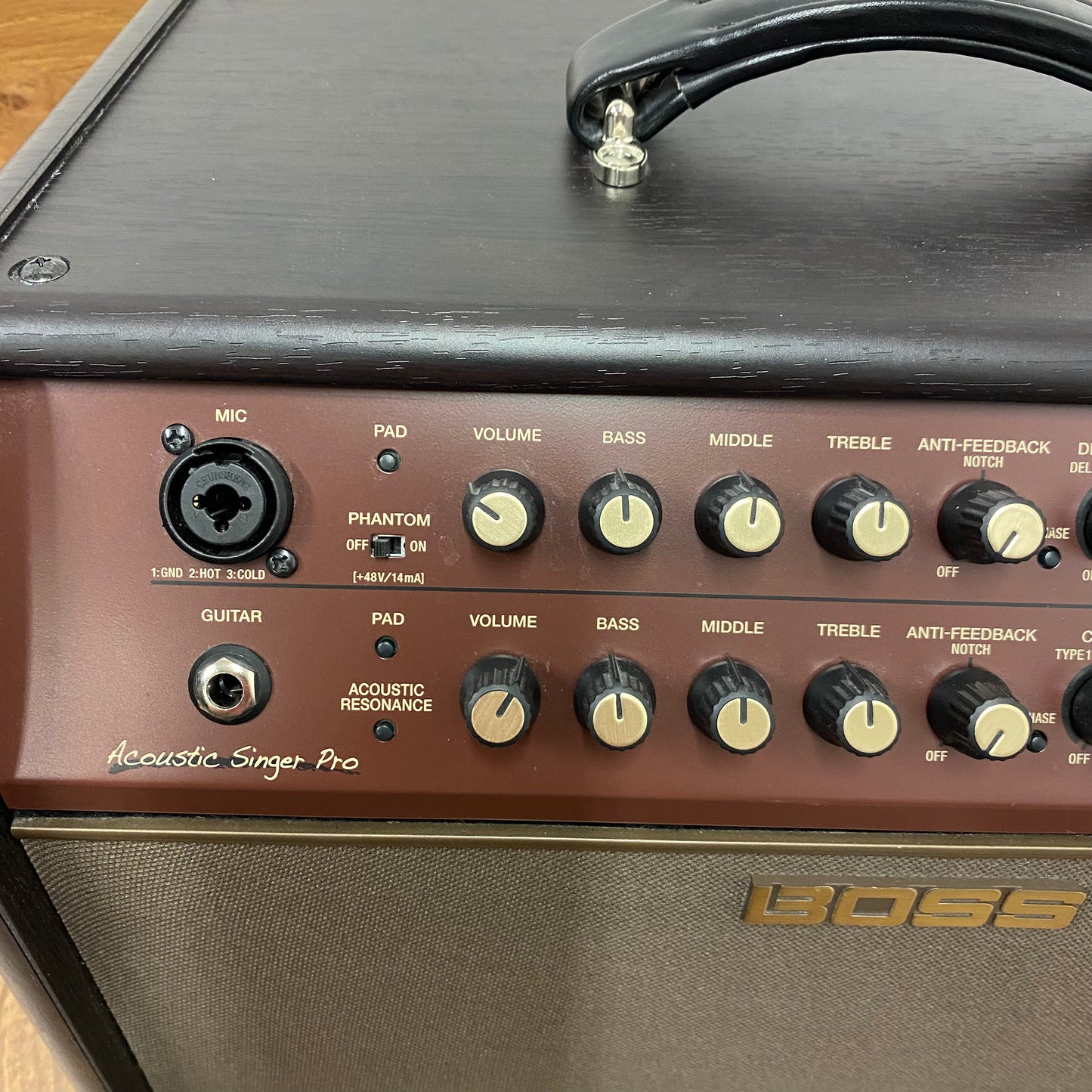 Pre-Owned Boss Acoustic Singer Pro 120w Amp