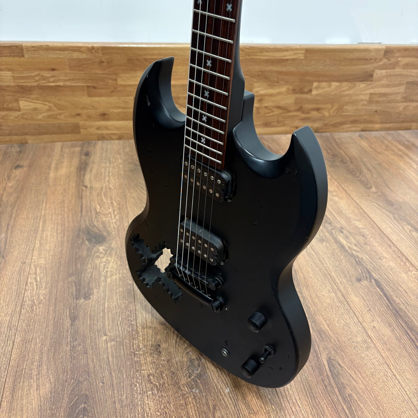 Pre-Owned Epiphone Pierced SG Standard - Matte Black