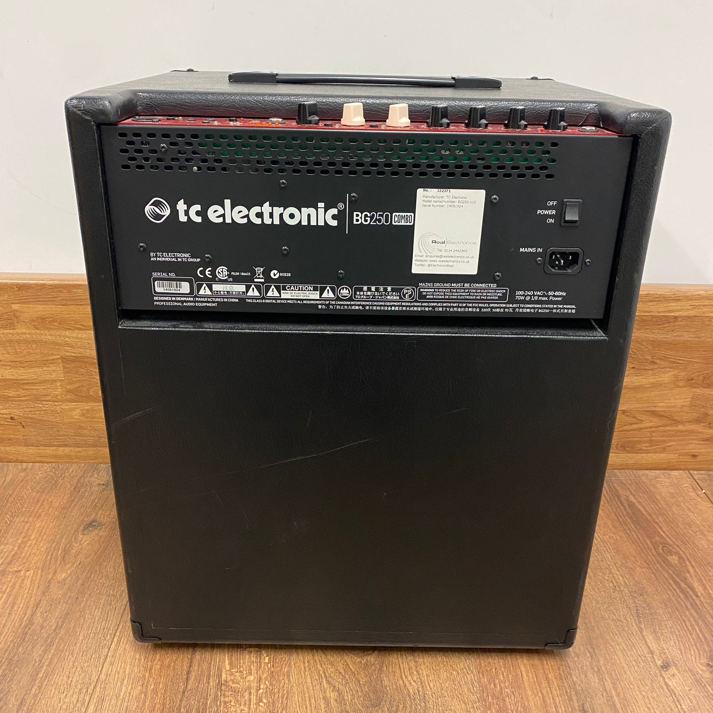 Pre-Owned TC Electronics BG250-115 Bass Combo