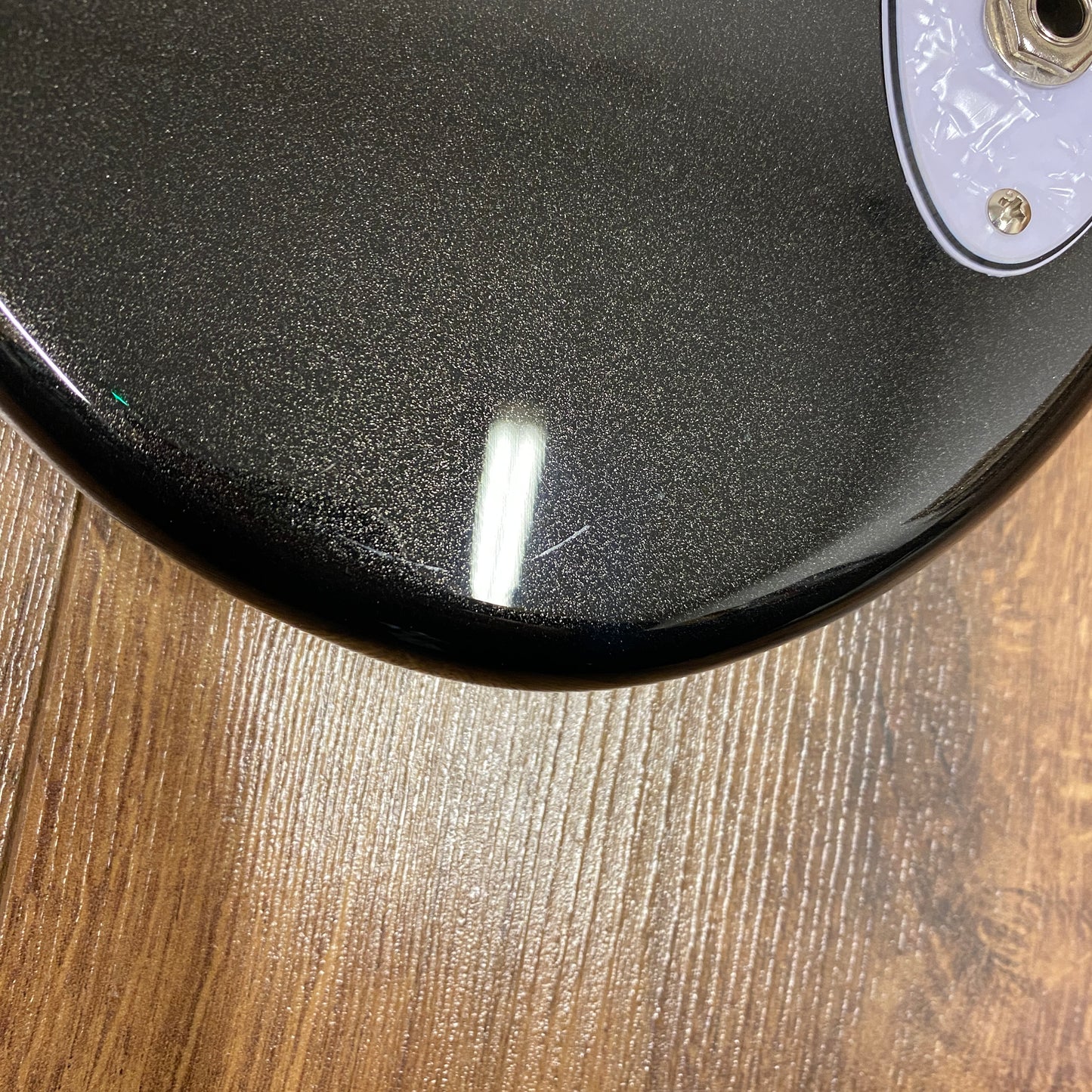 Pre-Owned Squier Paranormal Rascal HH Short-Scale Bass - Black Metallic