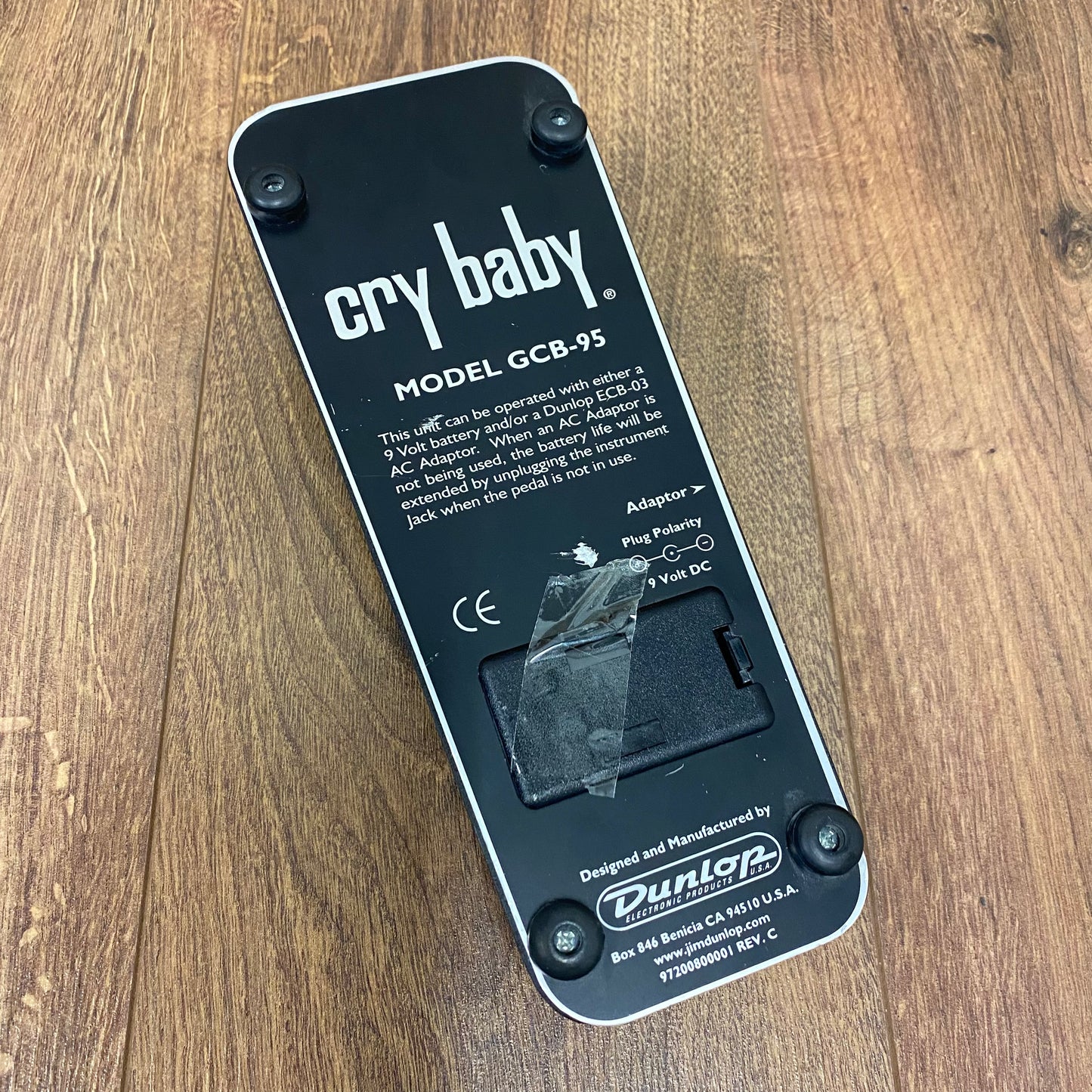 Pre-Owned Dunlop GCB95 Cry Baby Original Wah Pedal
