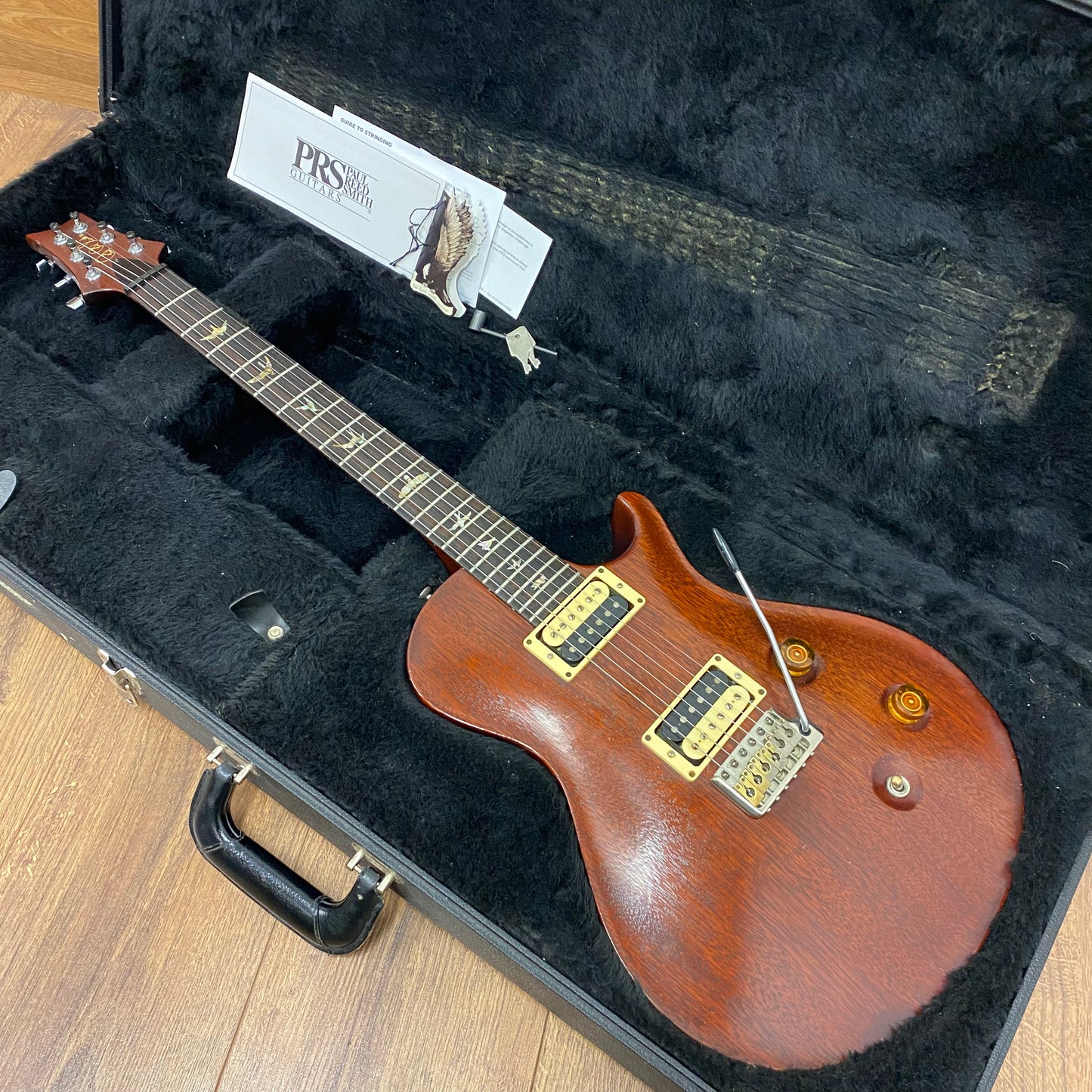 Pre-Owned PRS Singlecut Standard Satin - Vintage Cherry - 2007