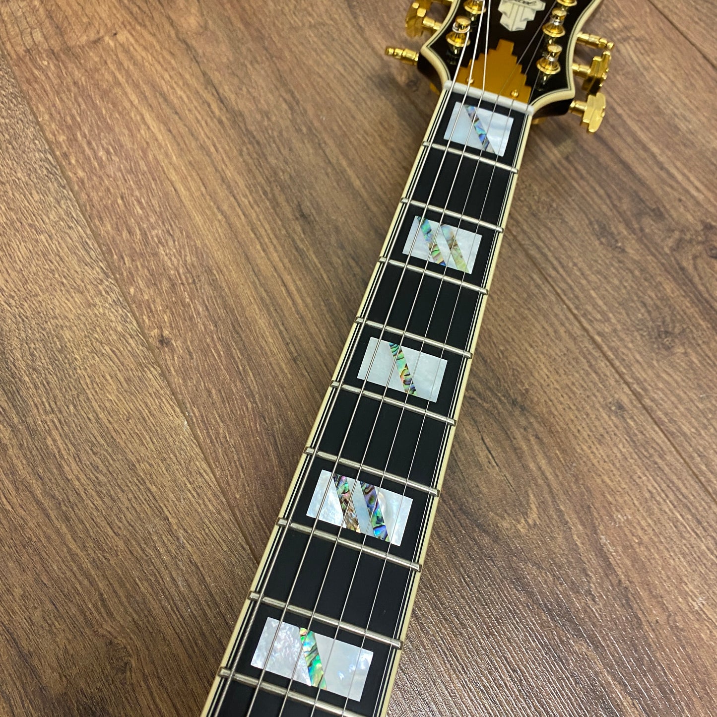 Pre-Owned D'Angelico Excel SS Semi-Hollow - Solid Black