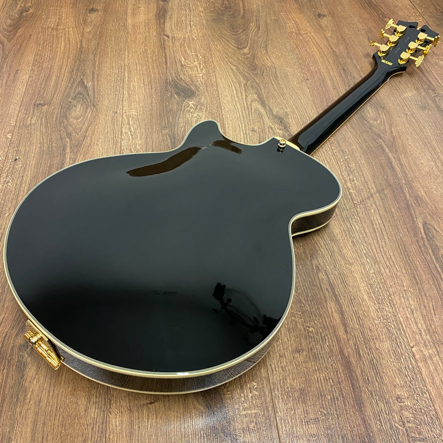 Pre-Owned D'Angelico Excel SS Semi-Hollow - Solid Black