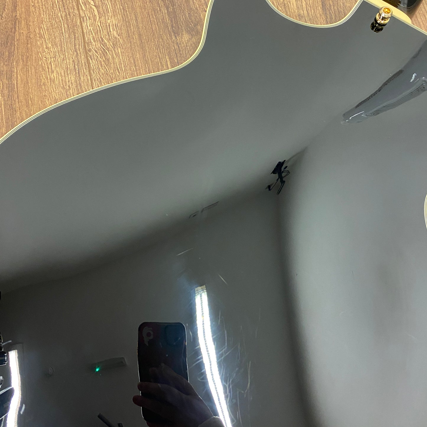 Pre-Owned D'Angelico Excel SS Semi-Hollow - Solid Black