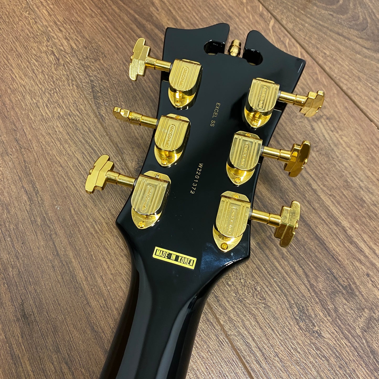 Pre-Owned D'Angelico Excel SS Semi-Hollow - Solid Black