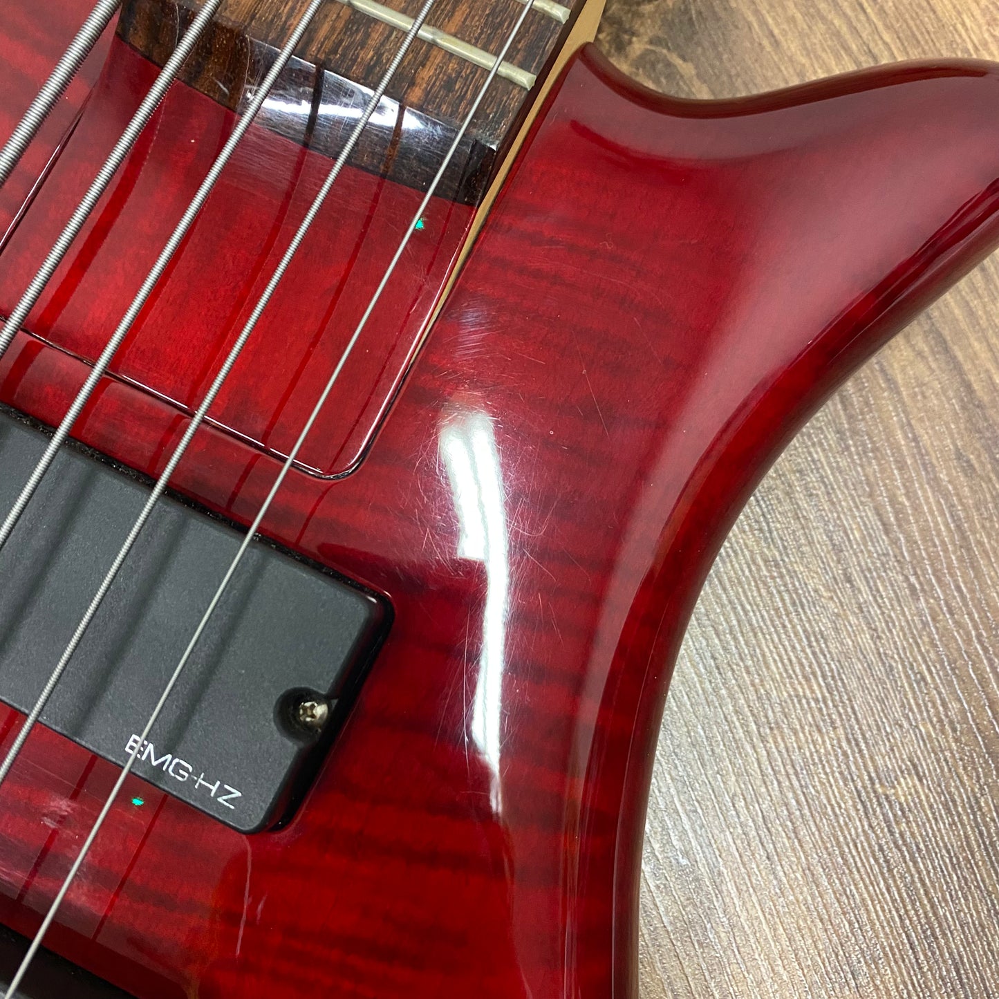 Pre-Owned Spector Rebop Deluxe 5 - Black Cherry Gloss